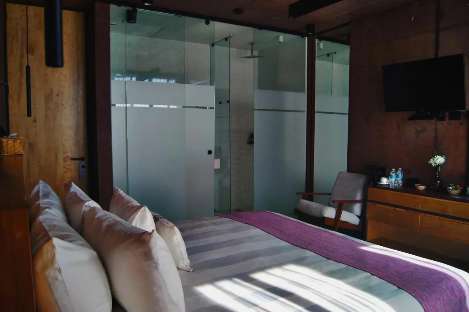 Bed in Casa de Agua