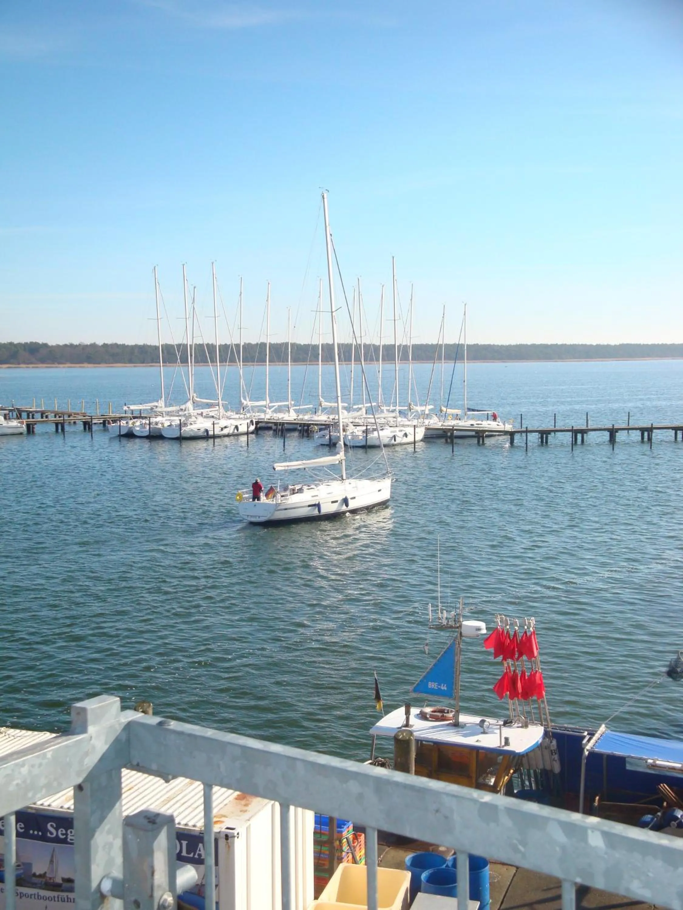 Lake view in Hotel- & Ferienanlage Kapitäns-Häuser Breege