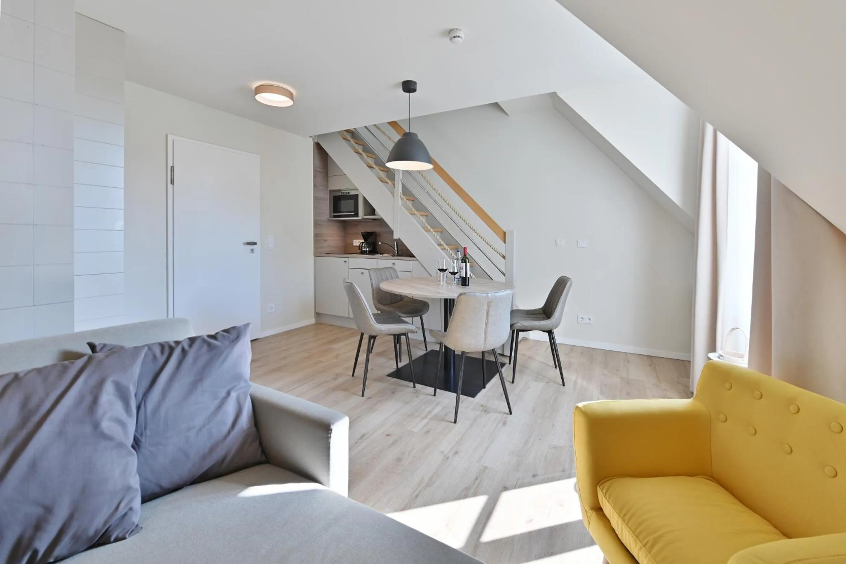 Living room in Hotel- & Ferienanlage Kapitäns-Häuser Breege