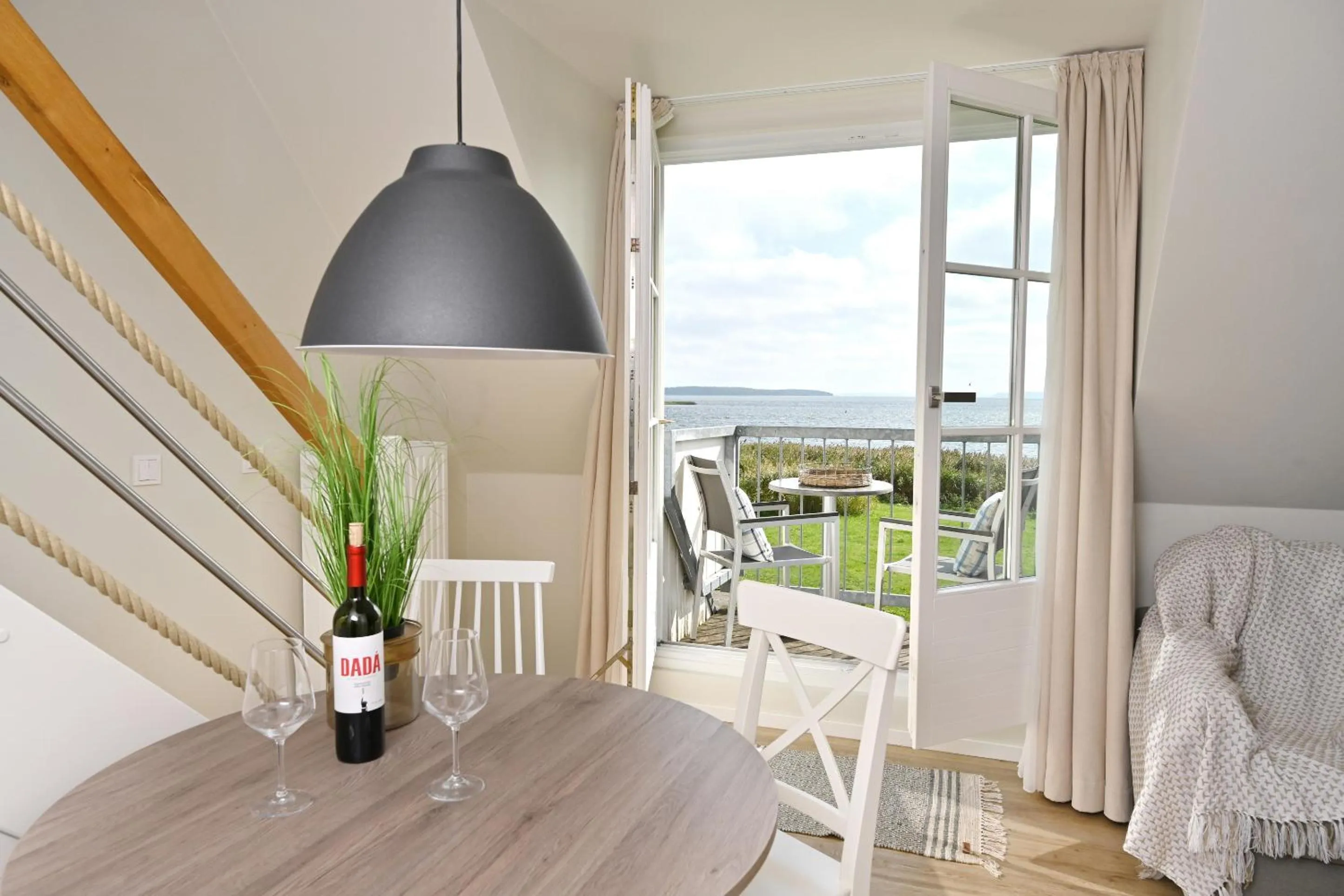 Balcony/Terrace in Hotel- & Ferienanlage Kapitäns-Häuser Breege