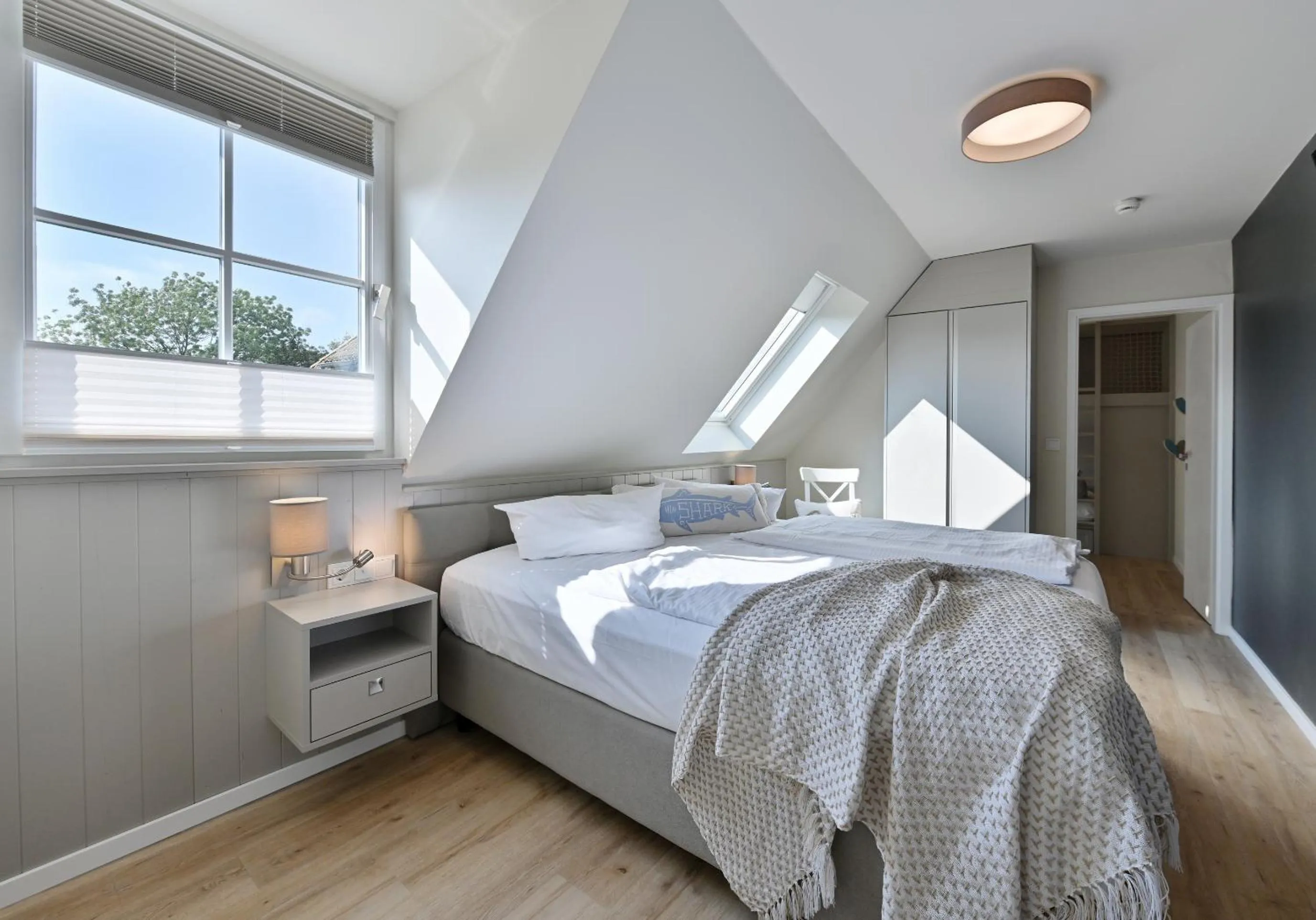 Bed in Hotel- & Ferienanlage Kapitäns-Häuser Breege