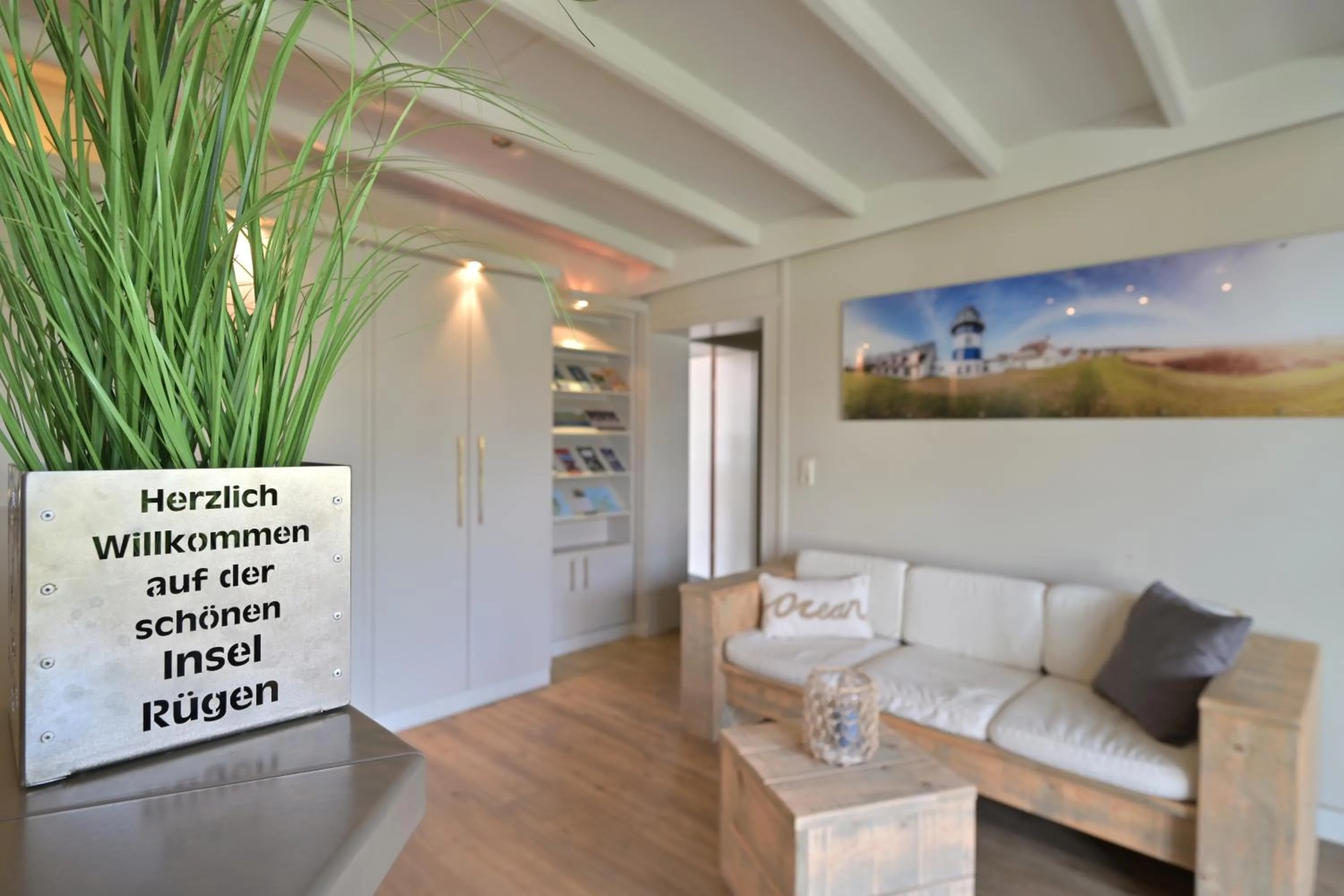 Lobby or reception in Hotel- & Ferienanlage Kapitäns-Häuser Breege