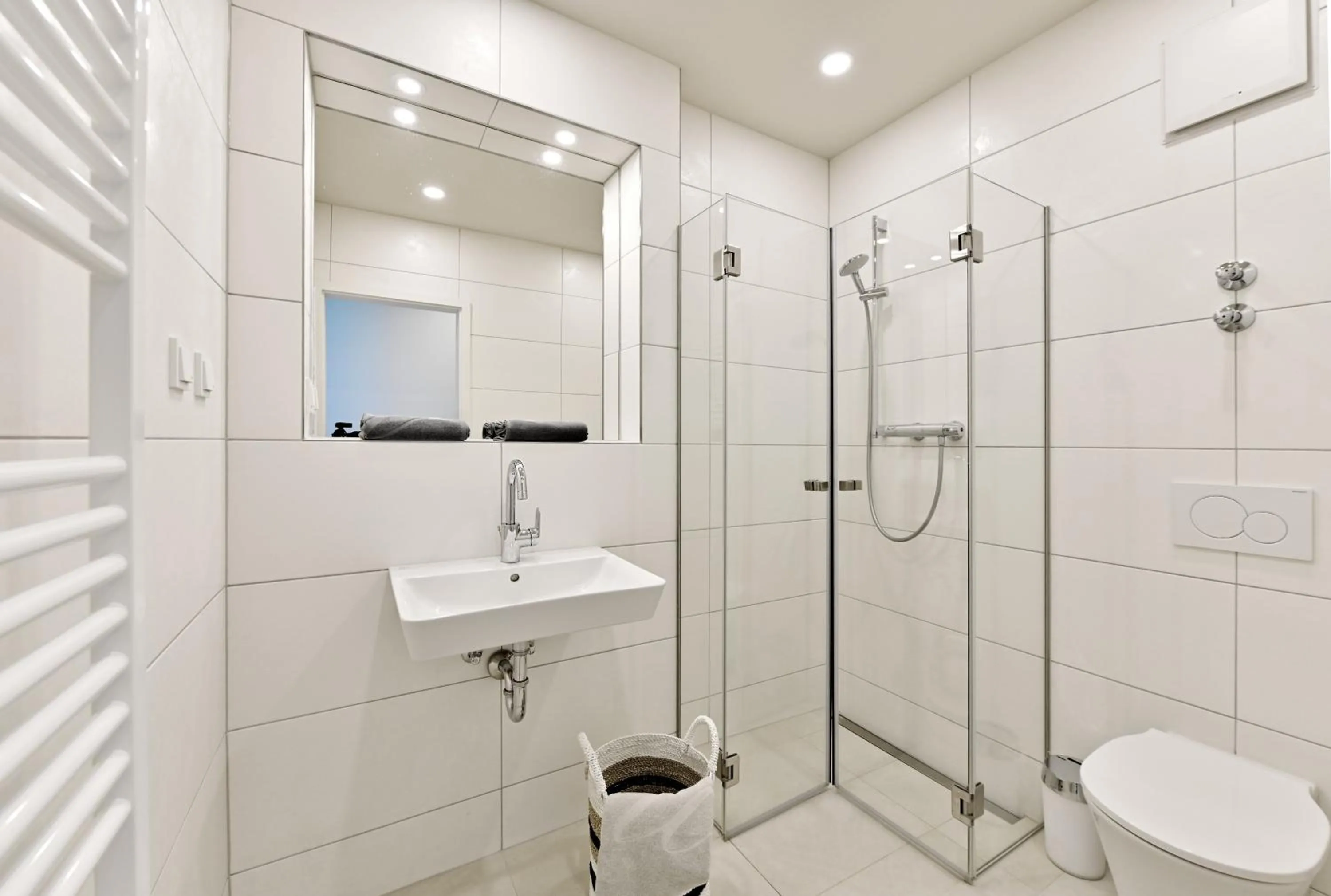 Bathroom in Hotel- & Ferienanlage Kapitäns-Häuser Breege