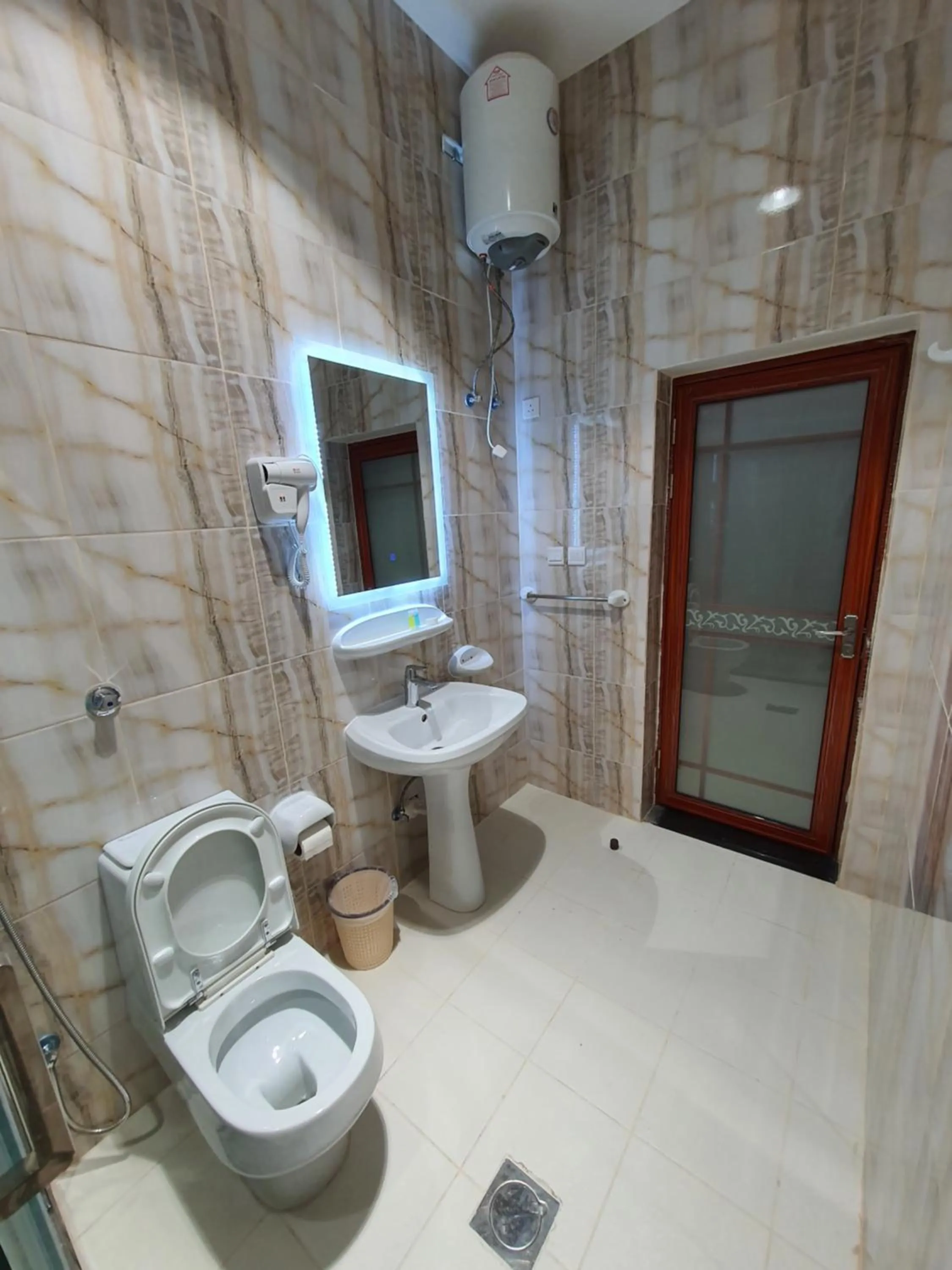 Toilet in فندق درة الرؤية