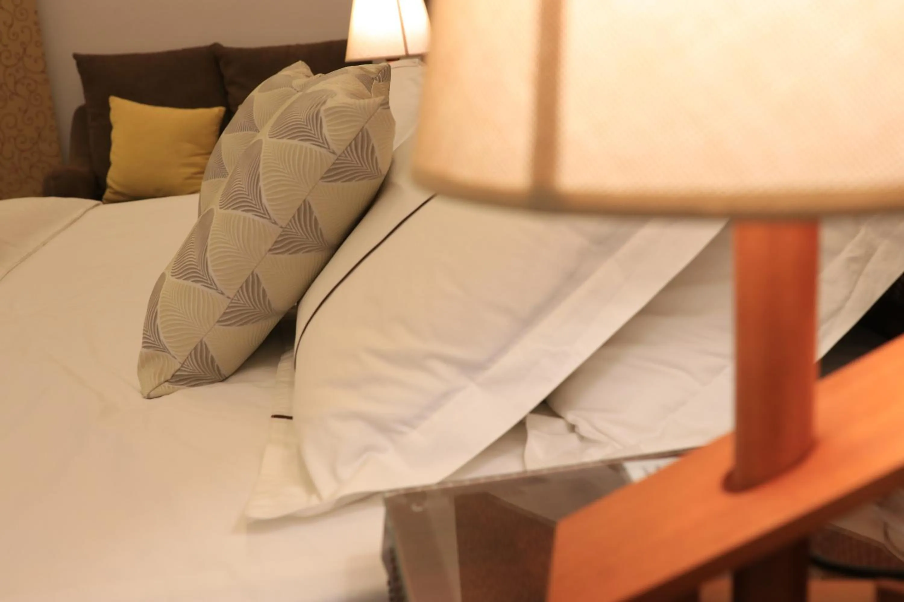 Bed in فندق درة الرؤية