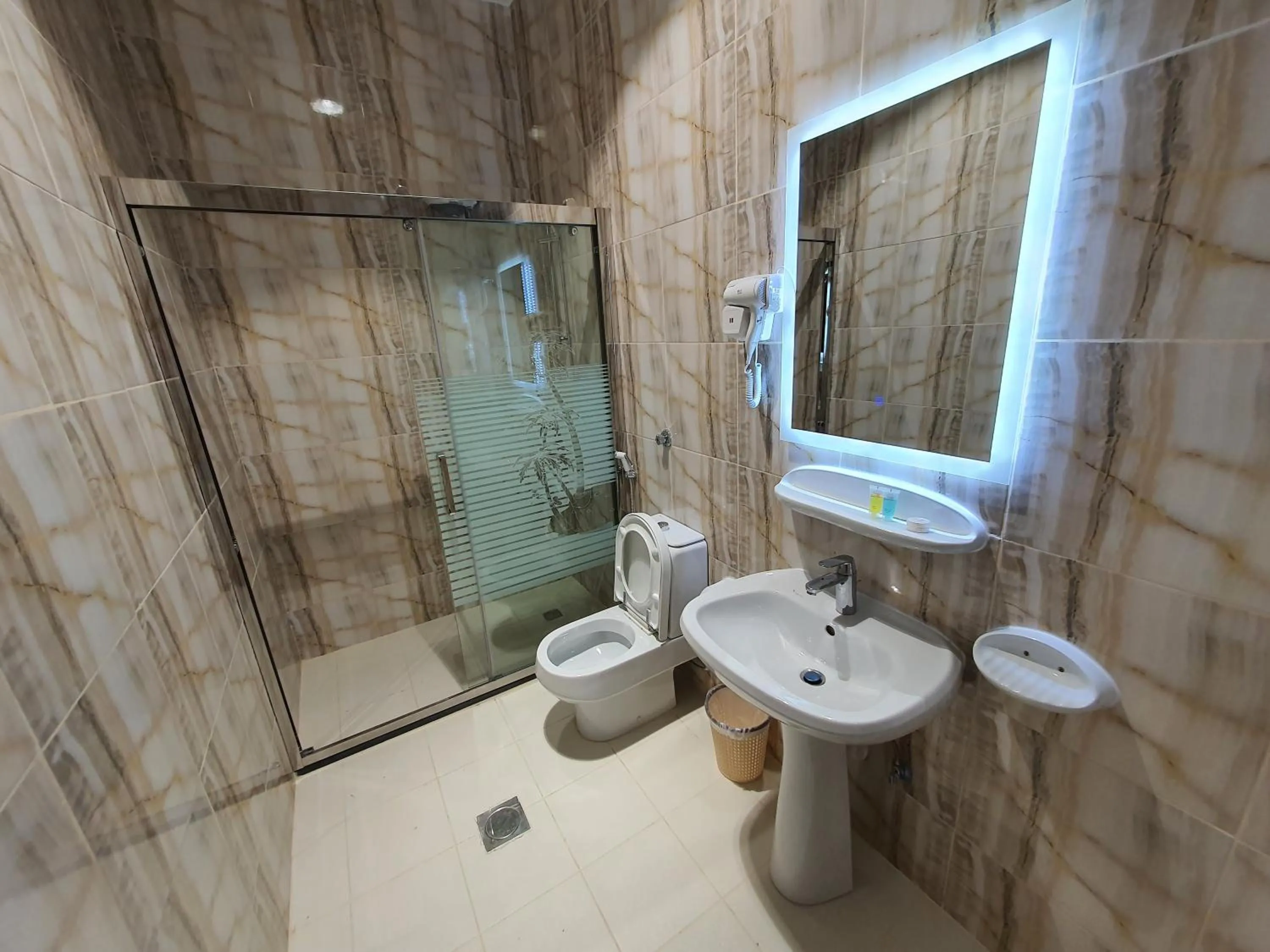 Toilet in فندق درة الرؤية