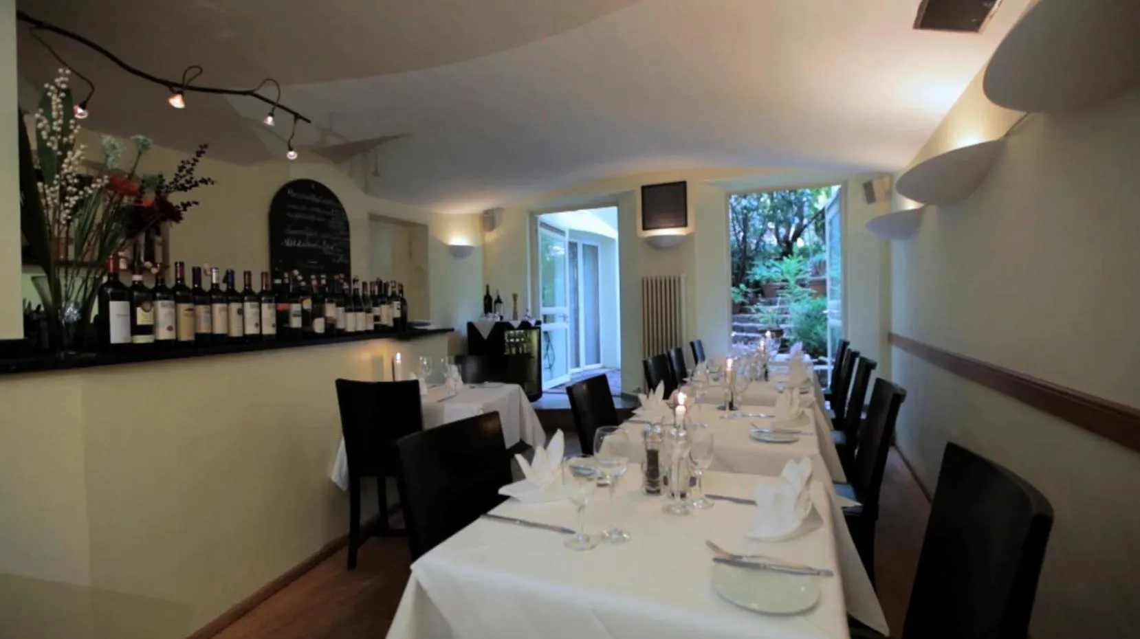 Restaurant/places to eat in Aussen Alster Hotel