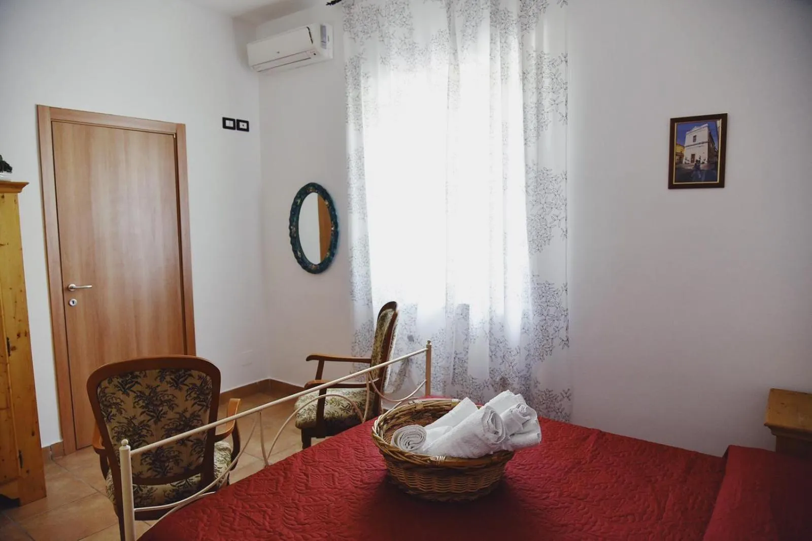 air conditioner, Bed in Casale Rurale