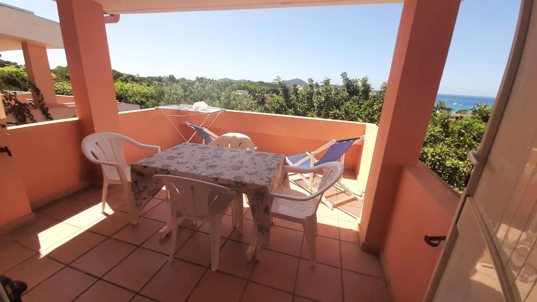 Balcony/Terrace in Residence la Chimera