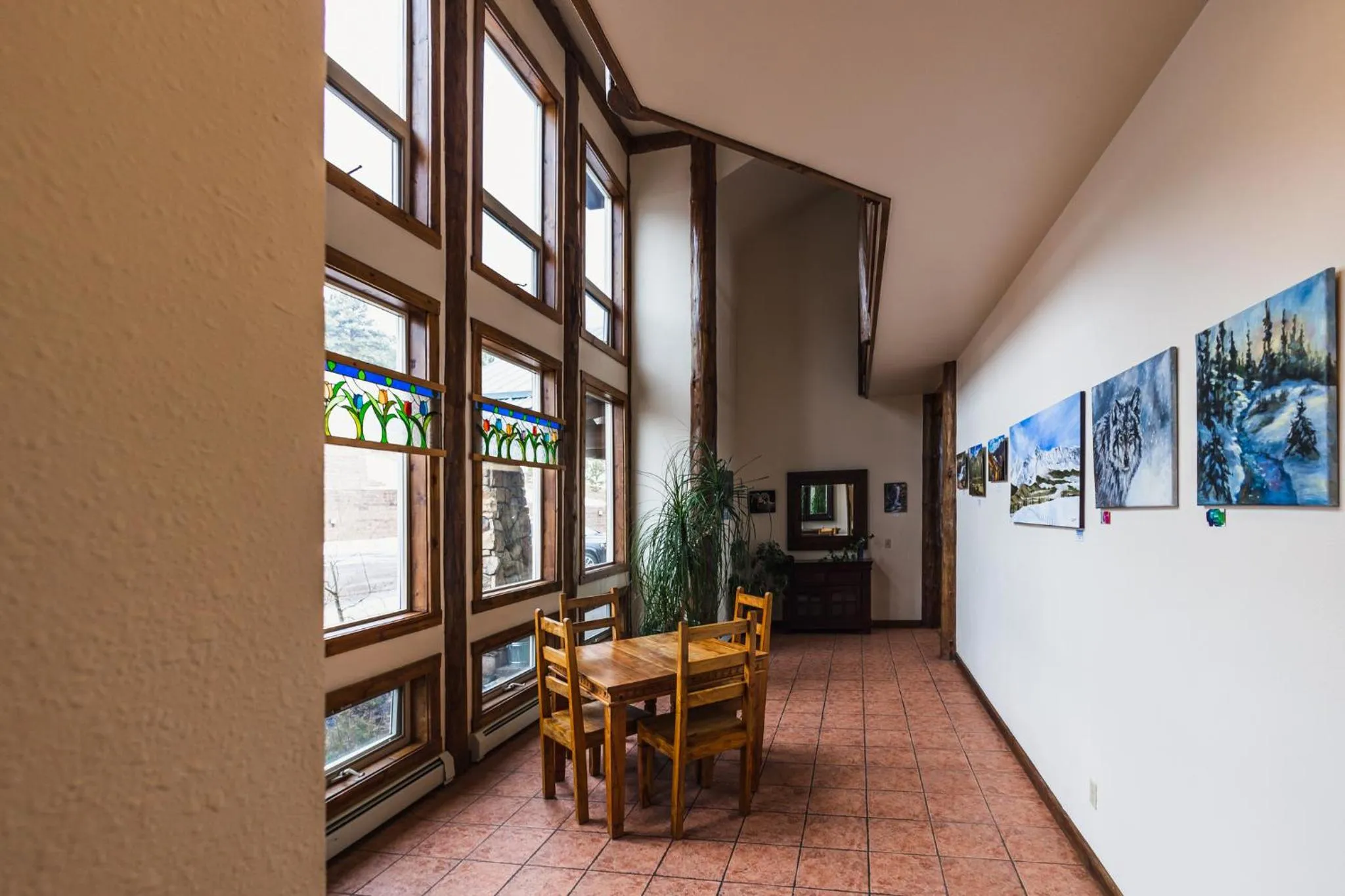 Balcony/Terrace in Taharaa Mountain Lodge