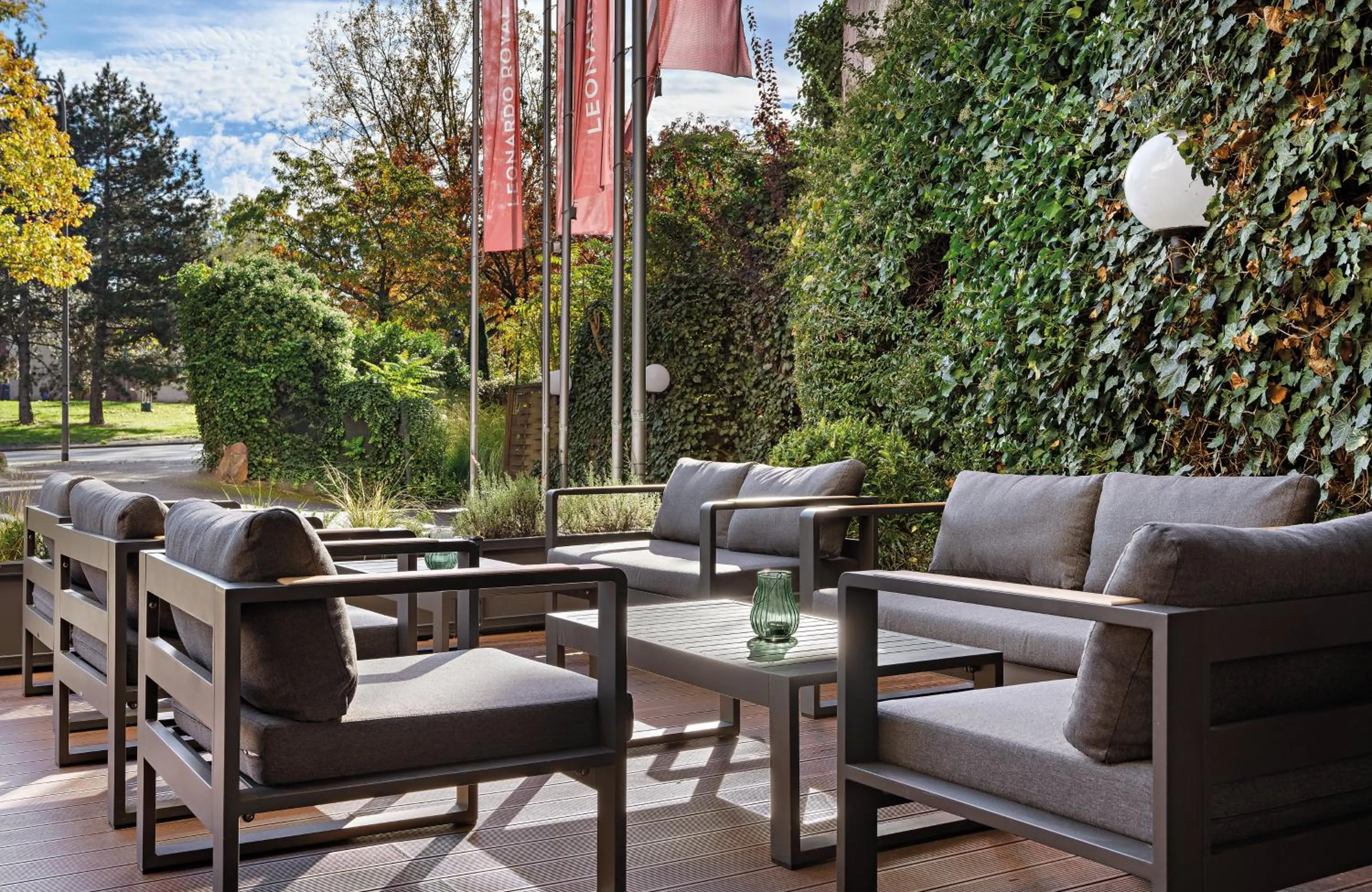 Balcony/Terrace in Leonardo Royal Hotel Frankfurt