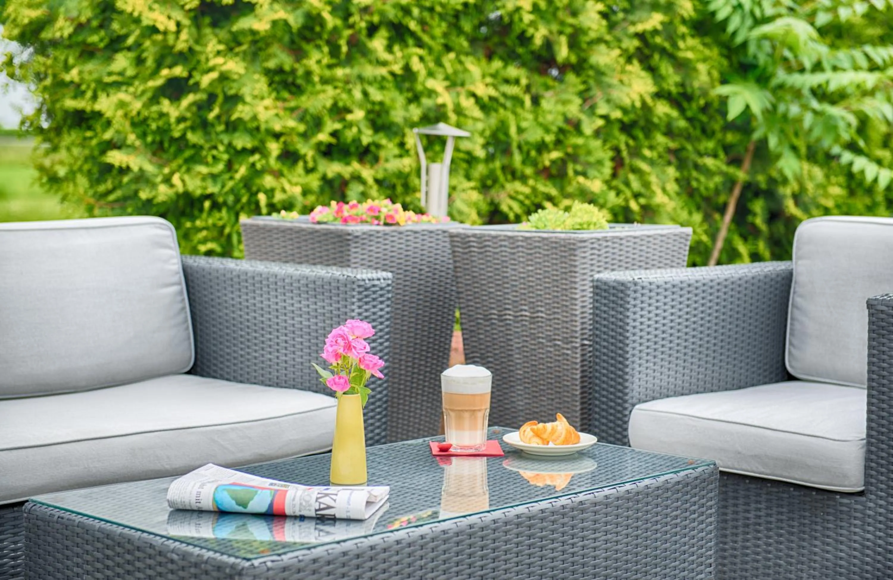 Balcony/Terrace in Leonardo Hotel Heidelberg