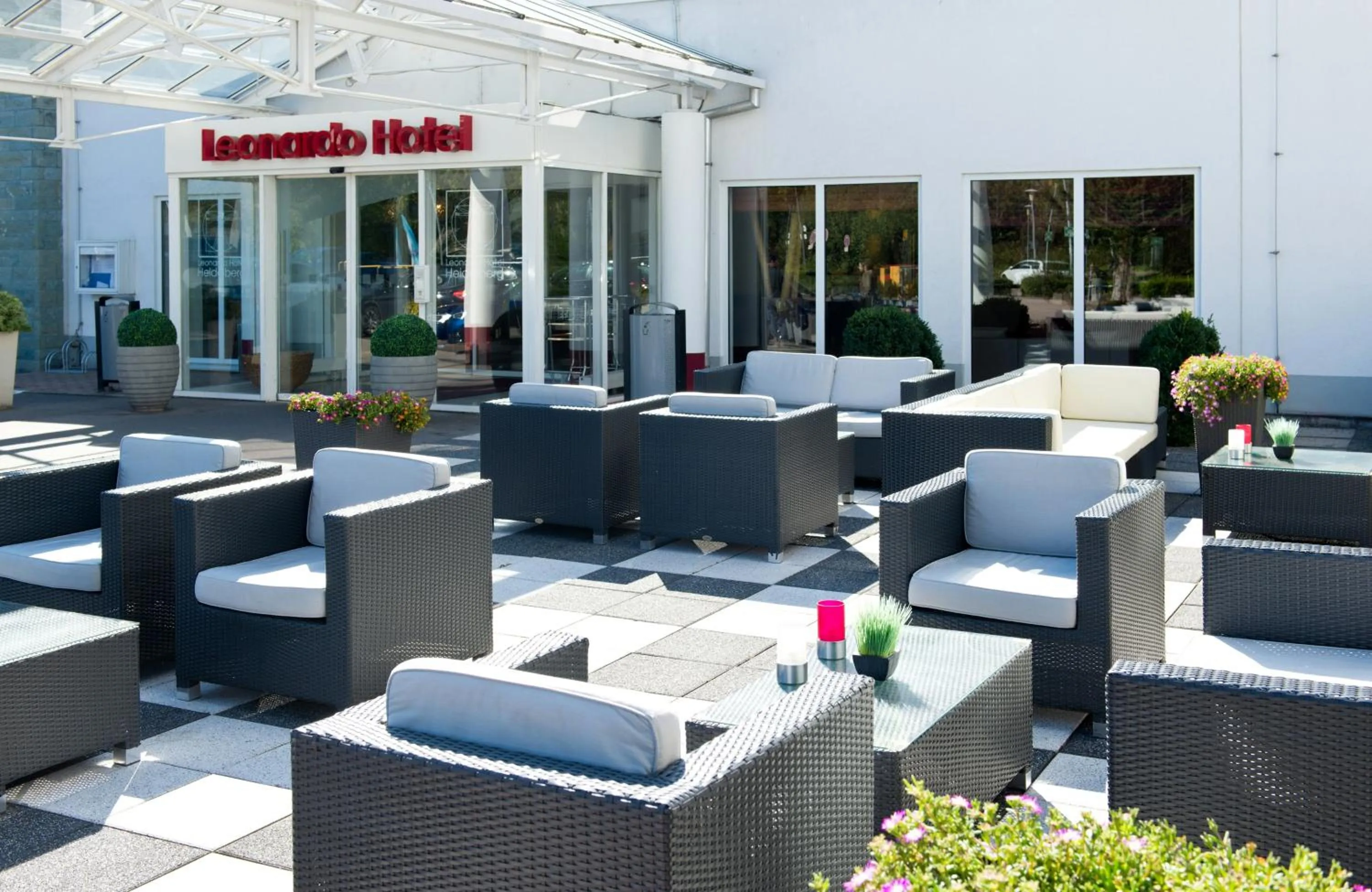 Balcony/Terrace in Leonardo Hotel Heidelberg