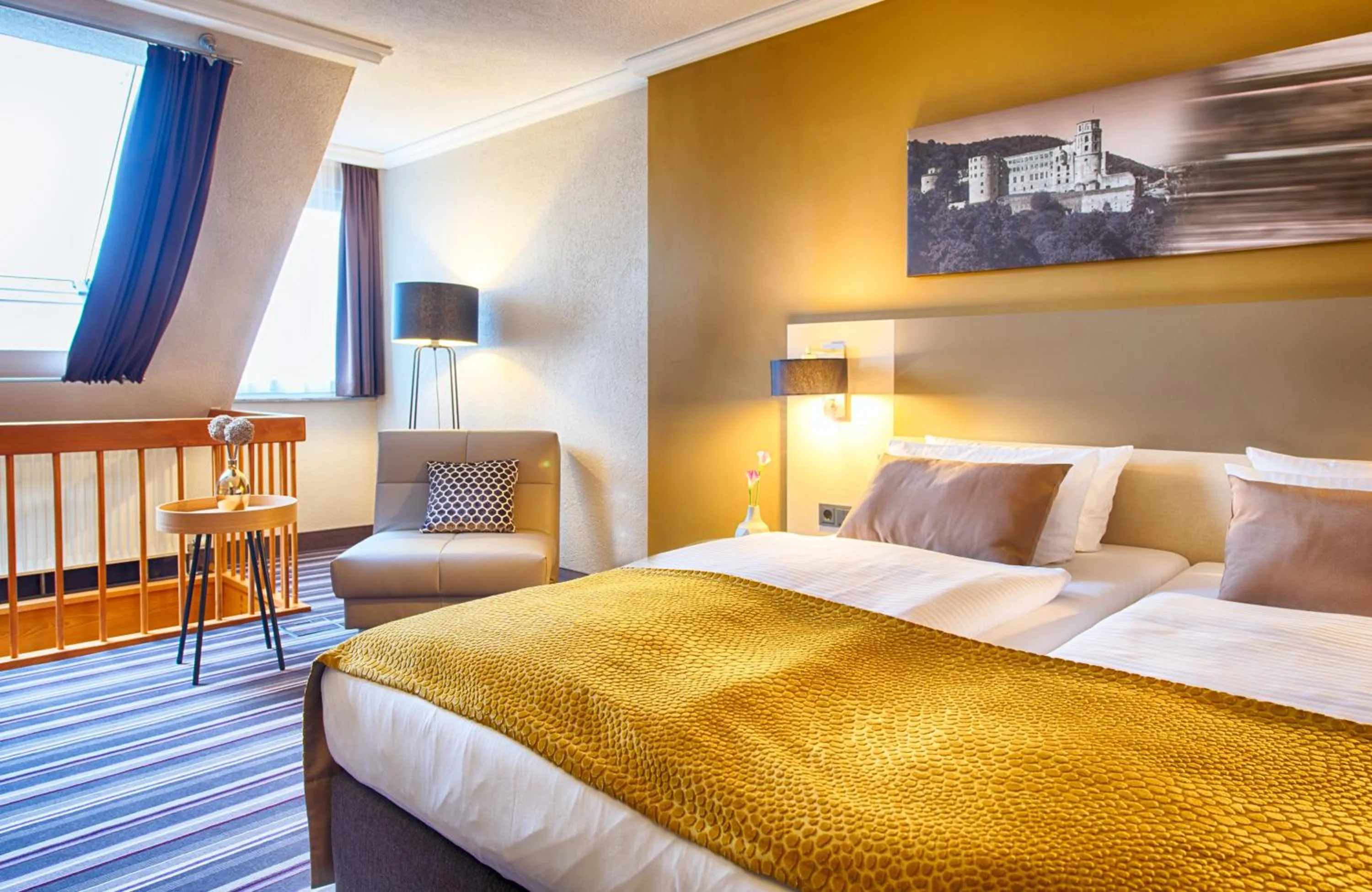 Photo of the whole room, Bed in Leonardo Hotel Heidelberg Walldorf