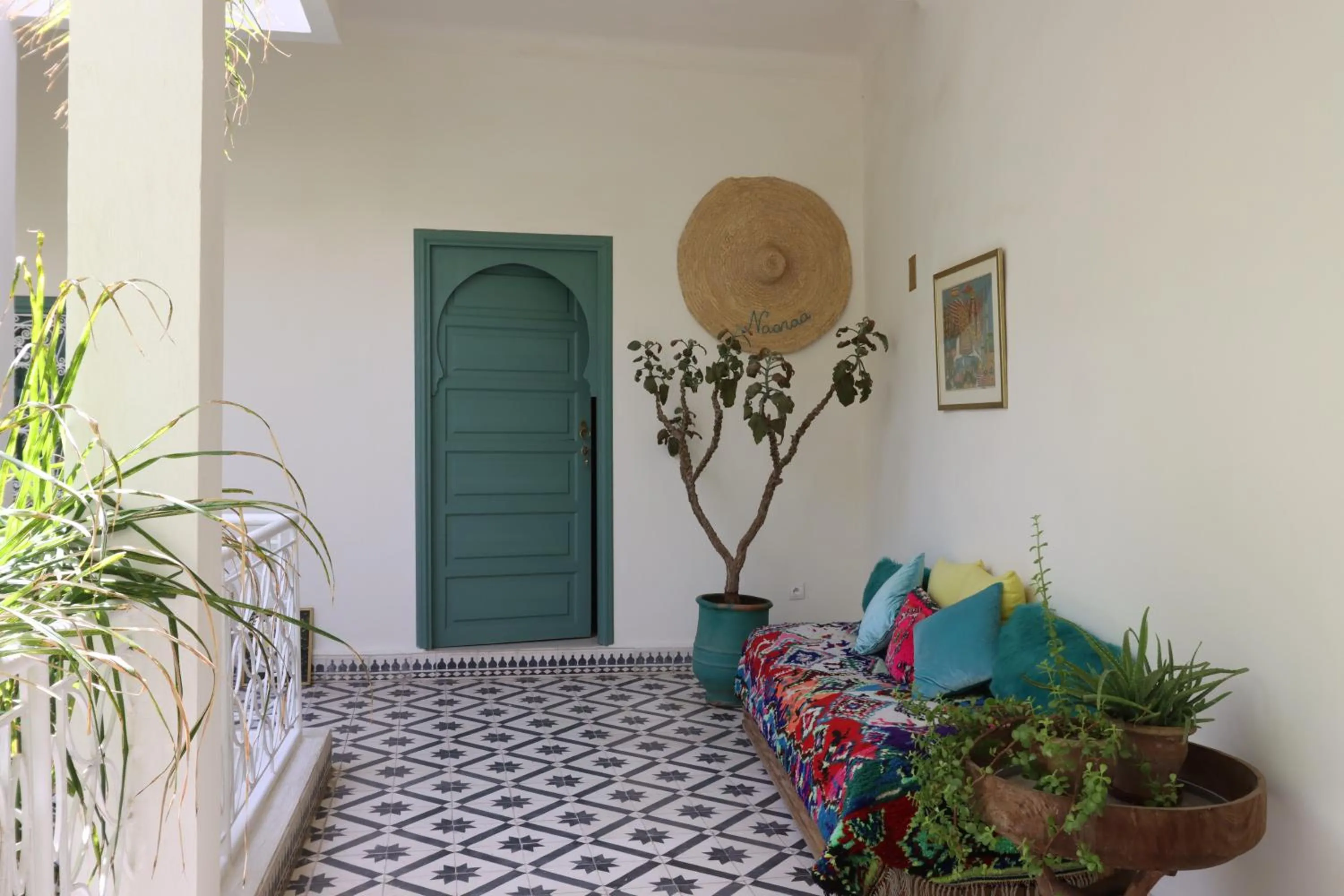 Patio in Riad NaaNaa Bed & Breakfast