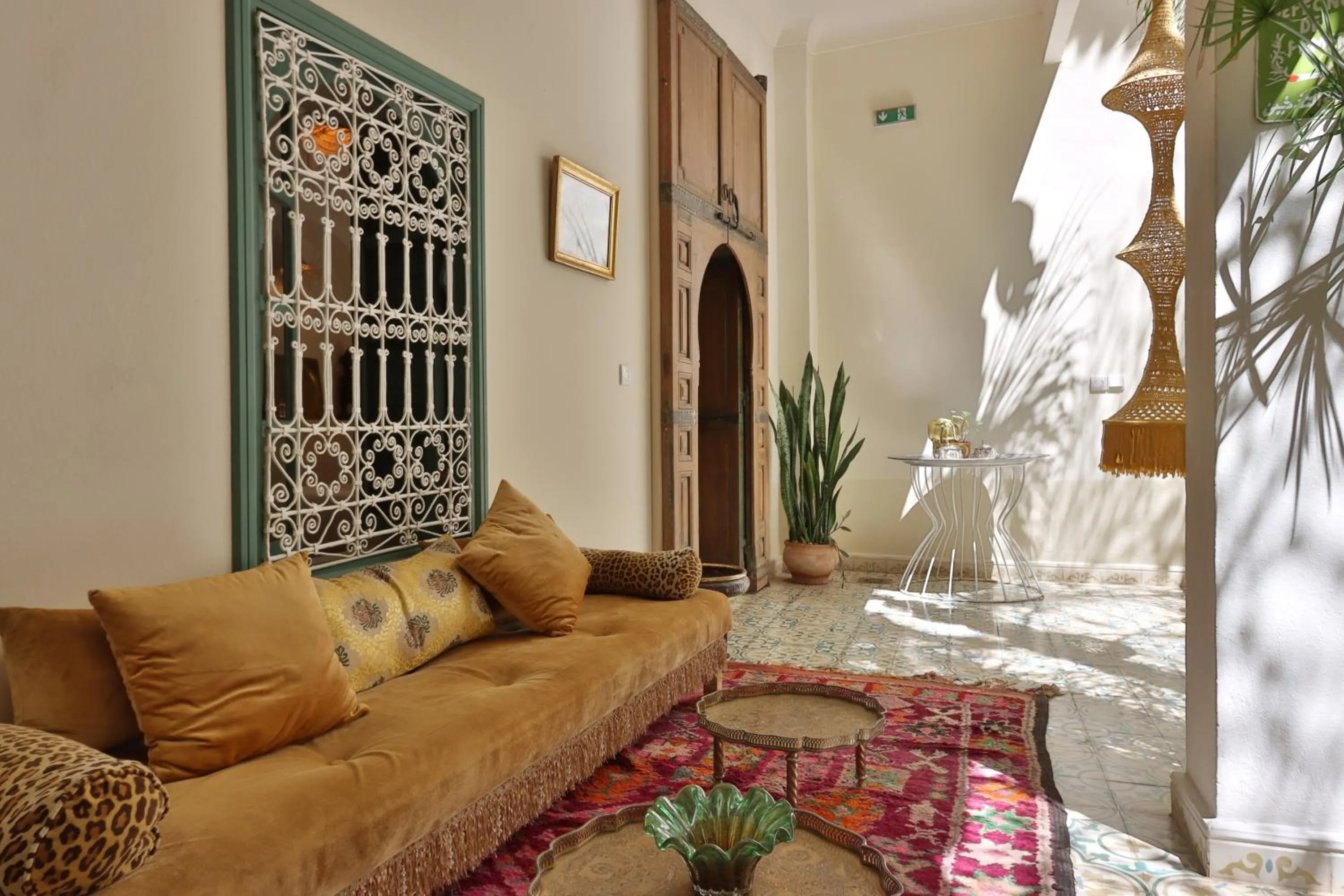 Living room in Riad NaaNaa Bed & Breakfast