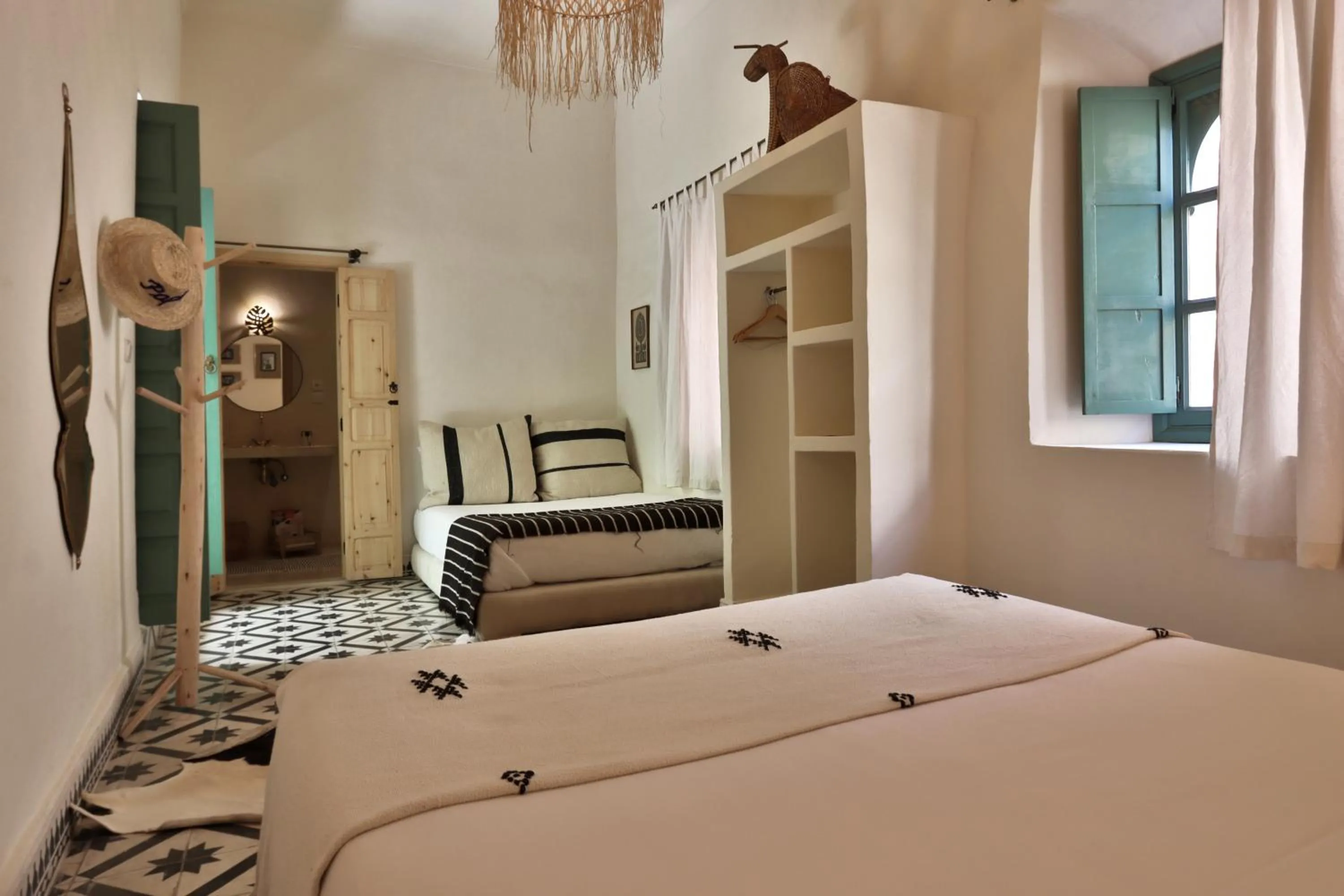 Bed in Riad NaaNaa Bed & Breakfast