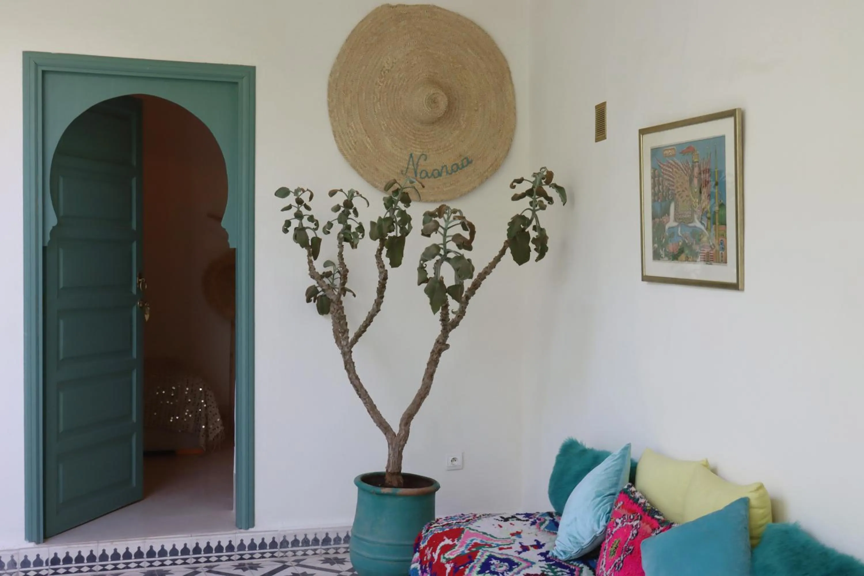 Living room in Riad NaaNaa Bed & Breakfast