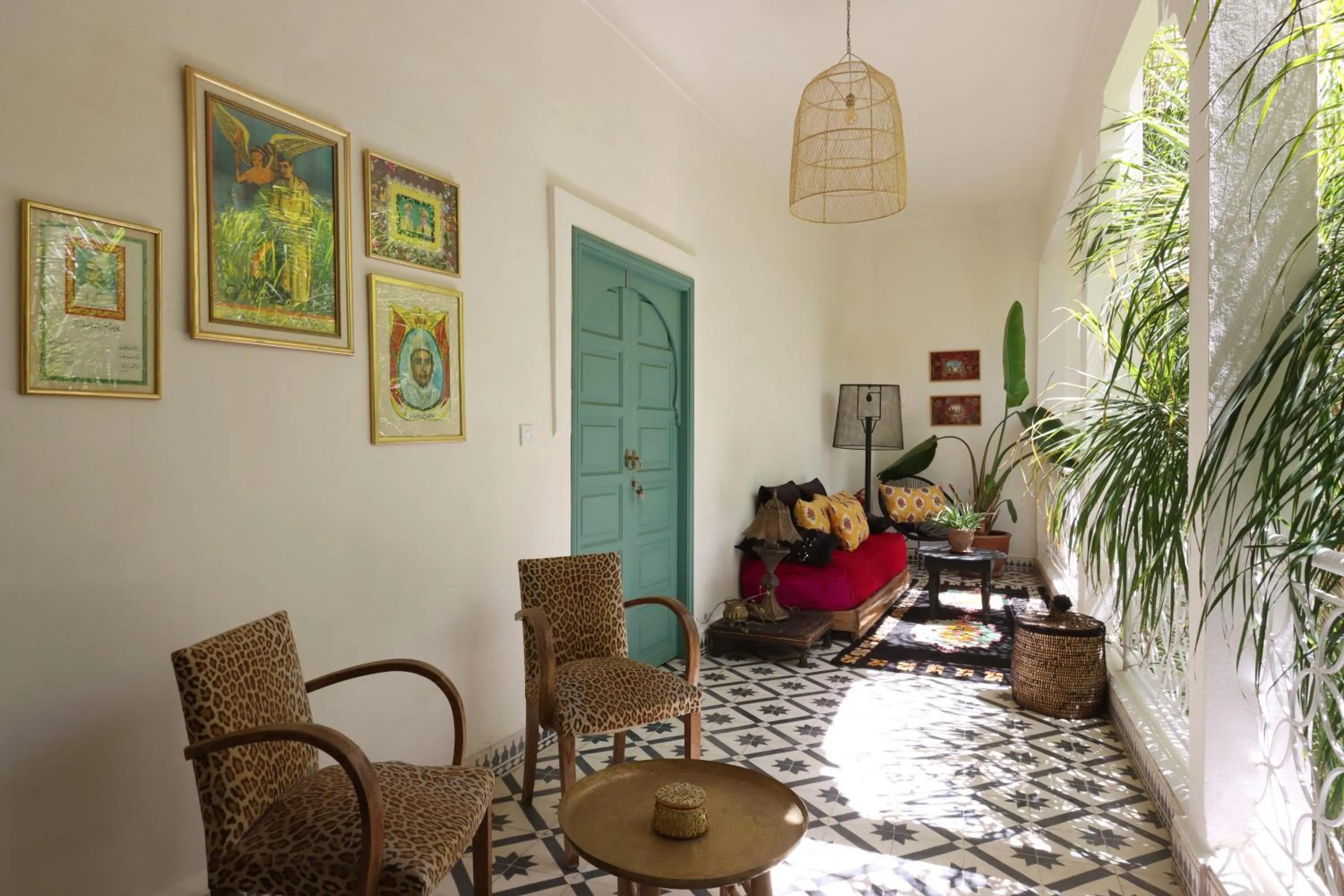 Living room in Riad NaaNaa Bed & Breakfast