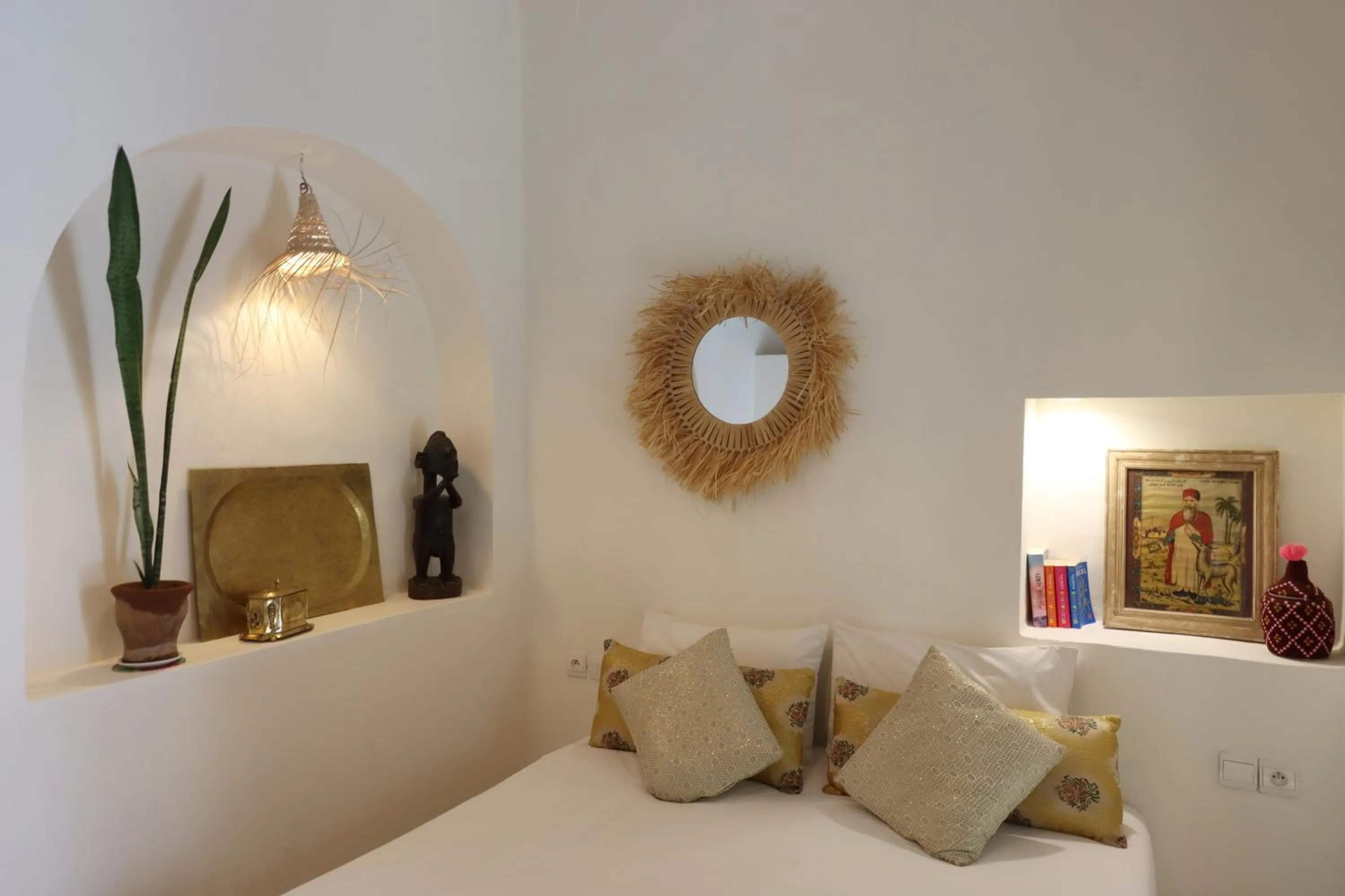 Bed in Riad NaaNaa Bed & Breakfast