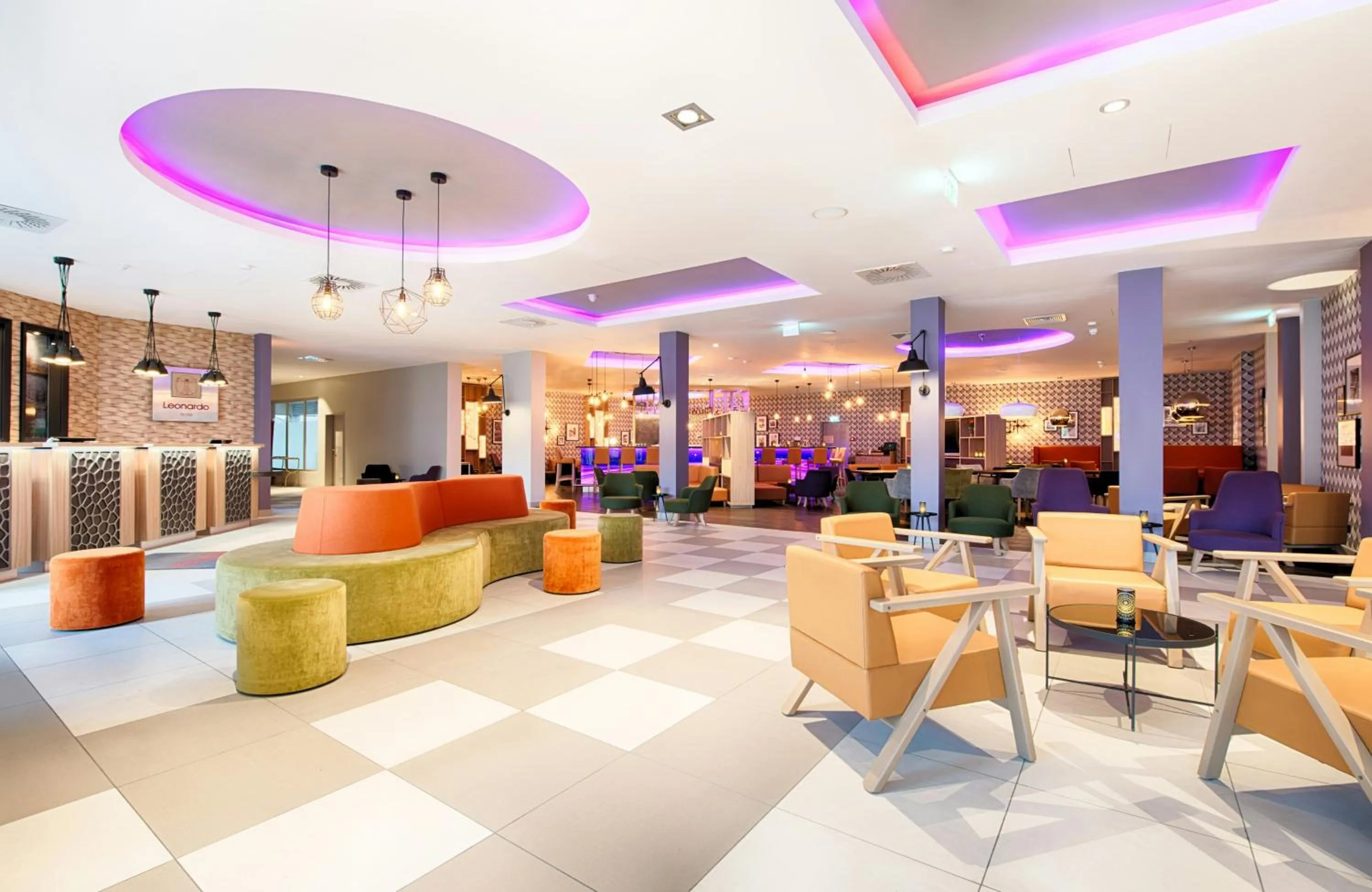 Lobby or reception in Leonardo Hotel Wolfsburg City Center