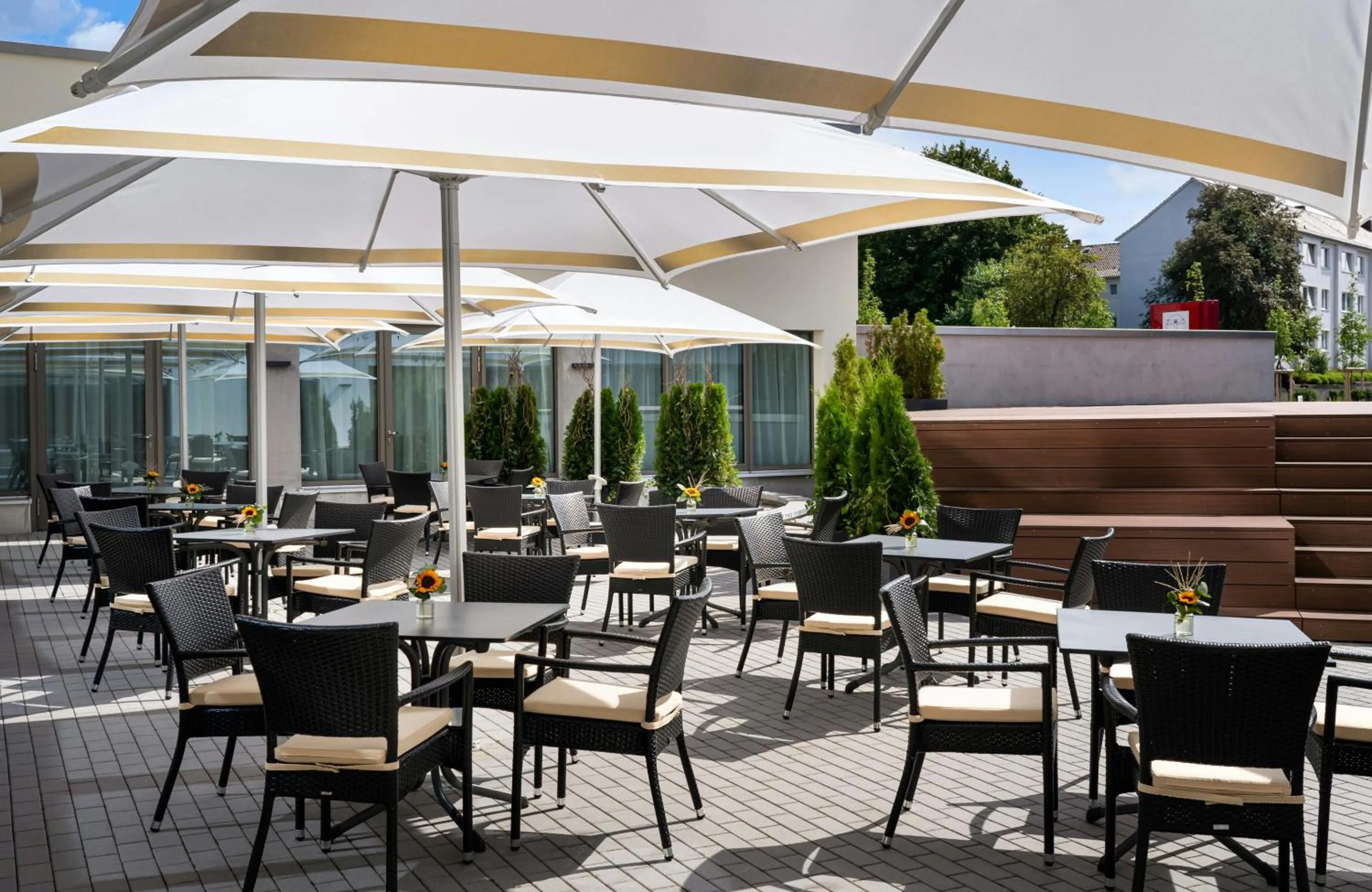 Balcony/Terrace in Leonardo Hotel Wolfsburg City Center