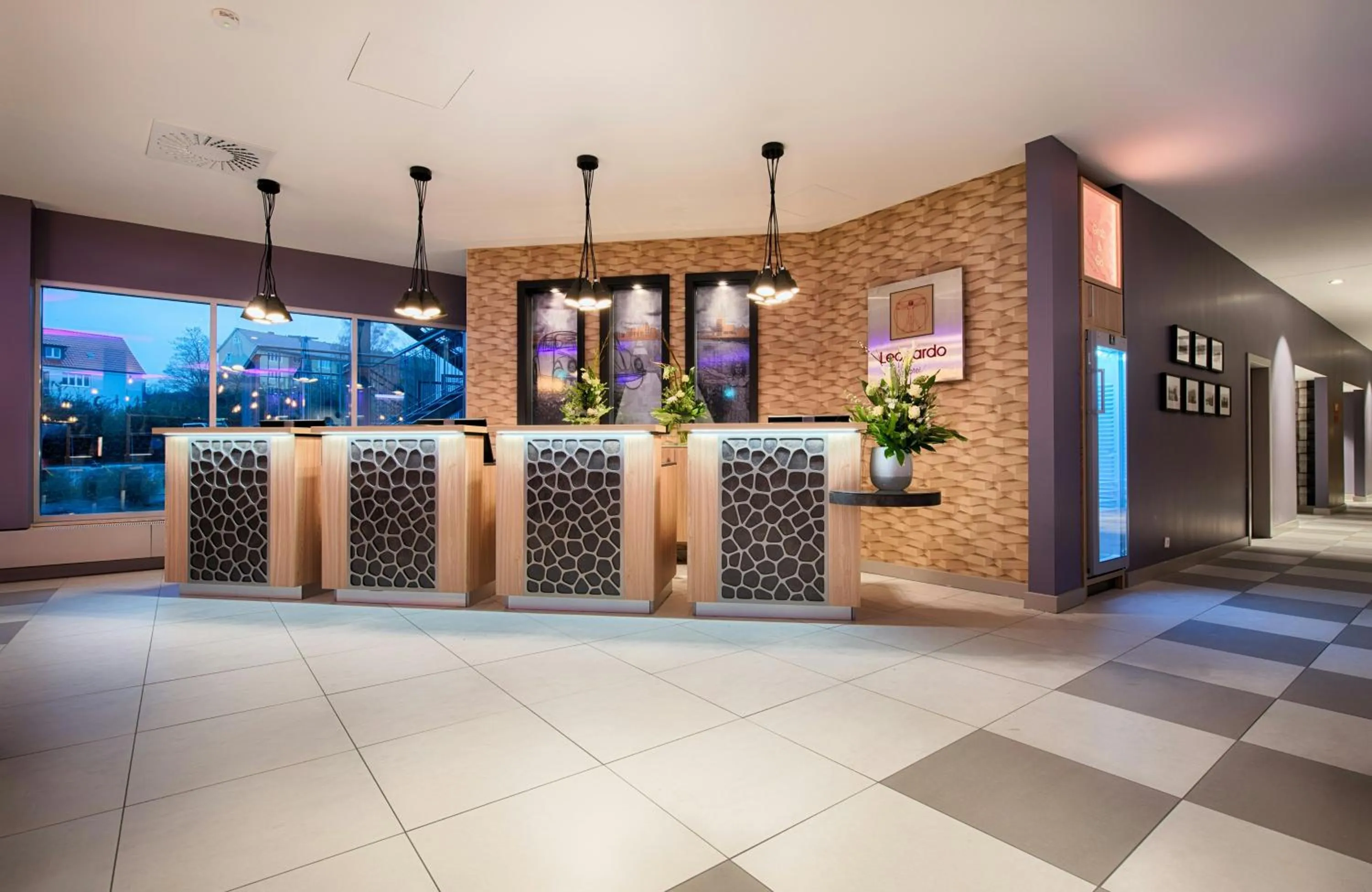 Lobby or reception in Leonardo Hotel Wolfsburg City Center