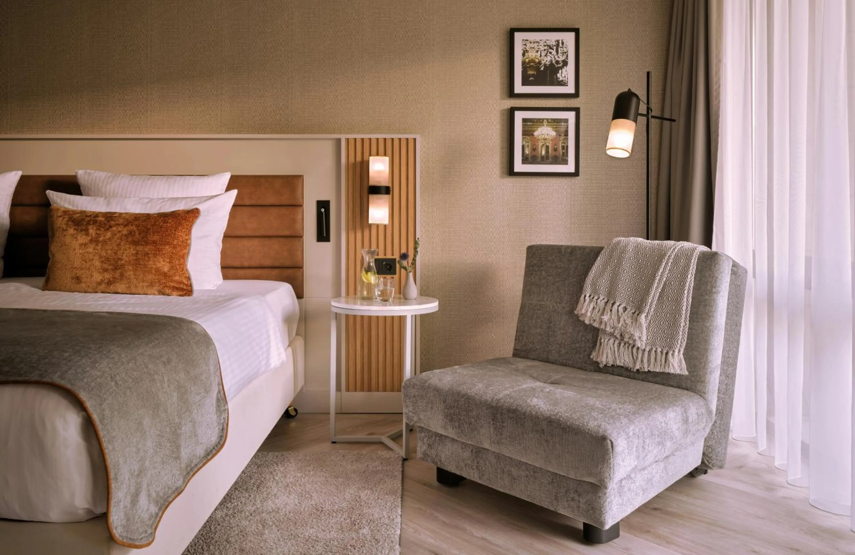 Photo of the whole room, Bed in Leonardo Royal Hotel Baden- Baden