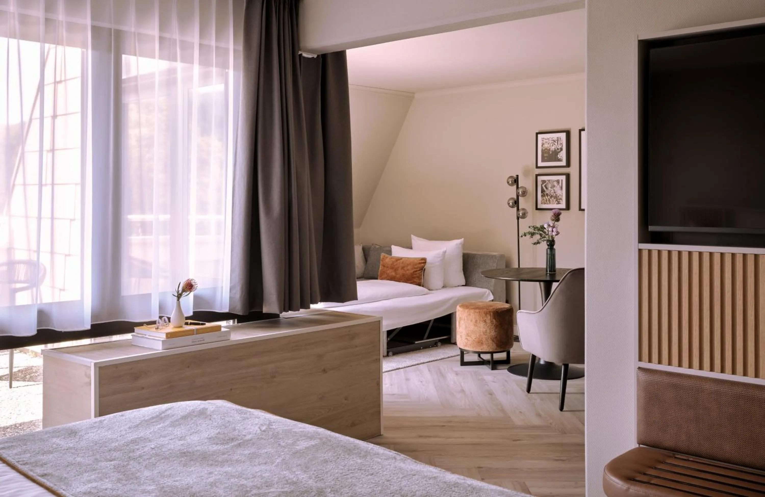 Photo of the whole room, Bed in Leonardo Royal Hotel Baden- Baden