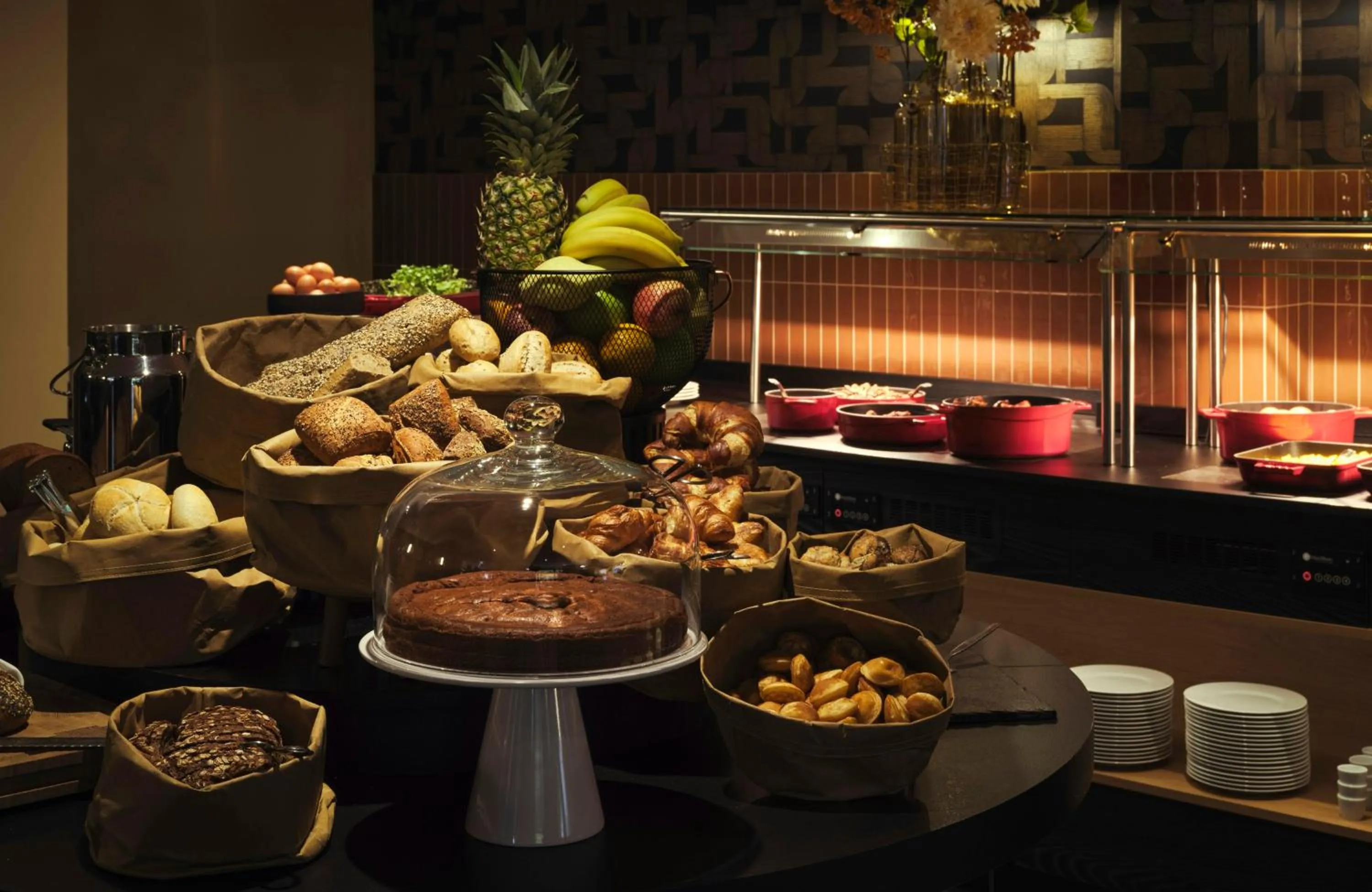 Buffet breakfast in Leonardo Royal Hotel Baden- Baden