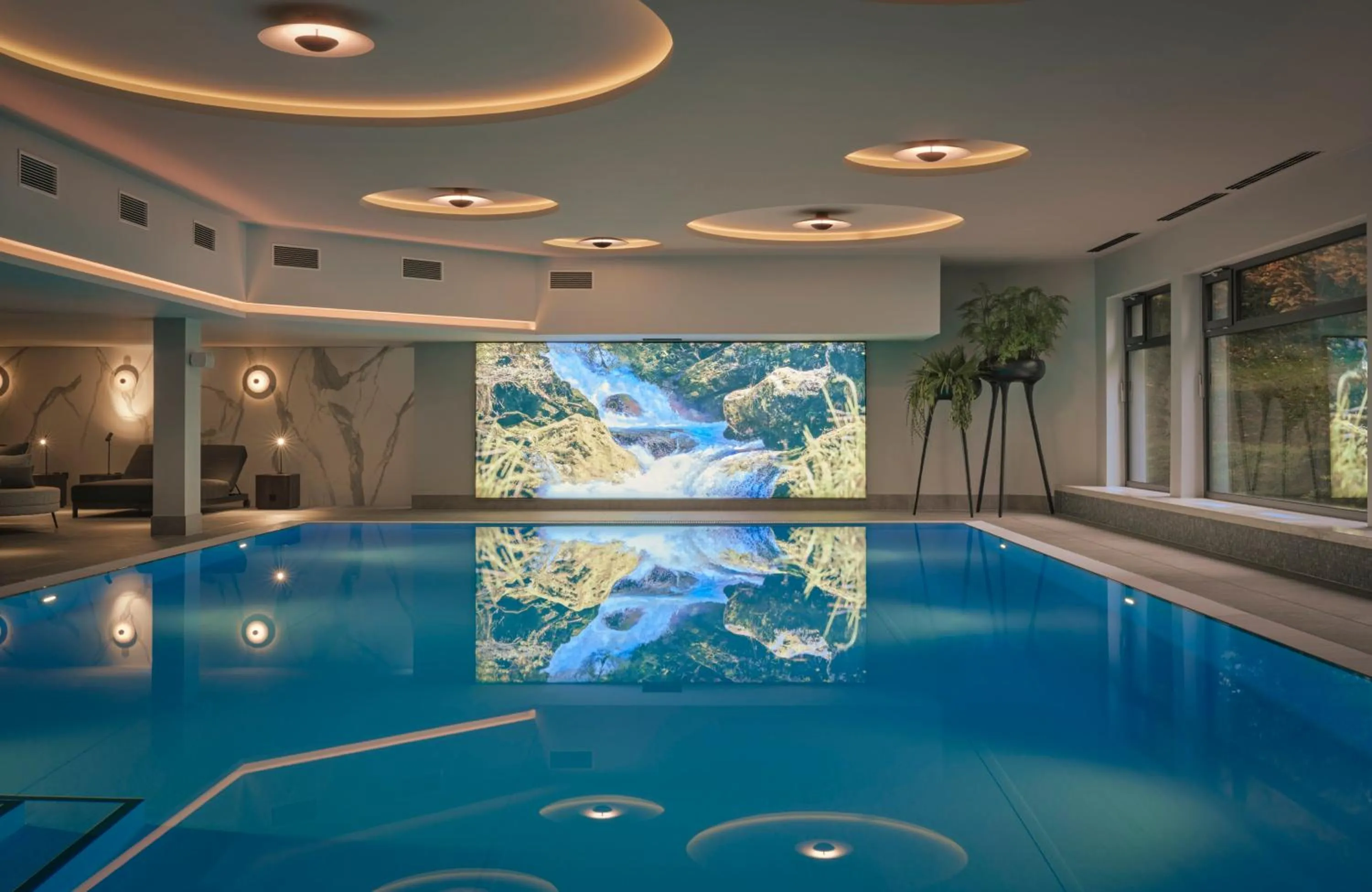 Swimming pool in Leonardo Royal Hotel Baden- Baden