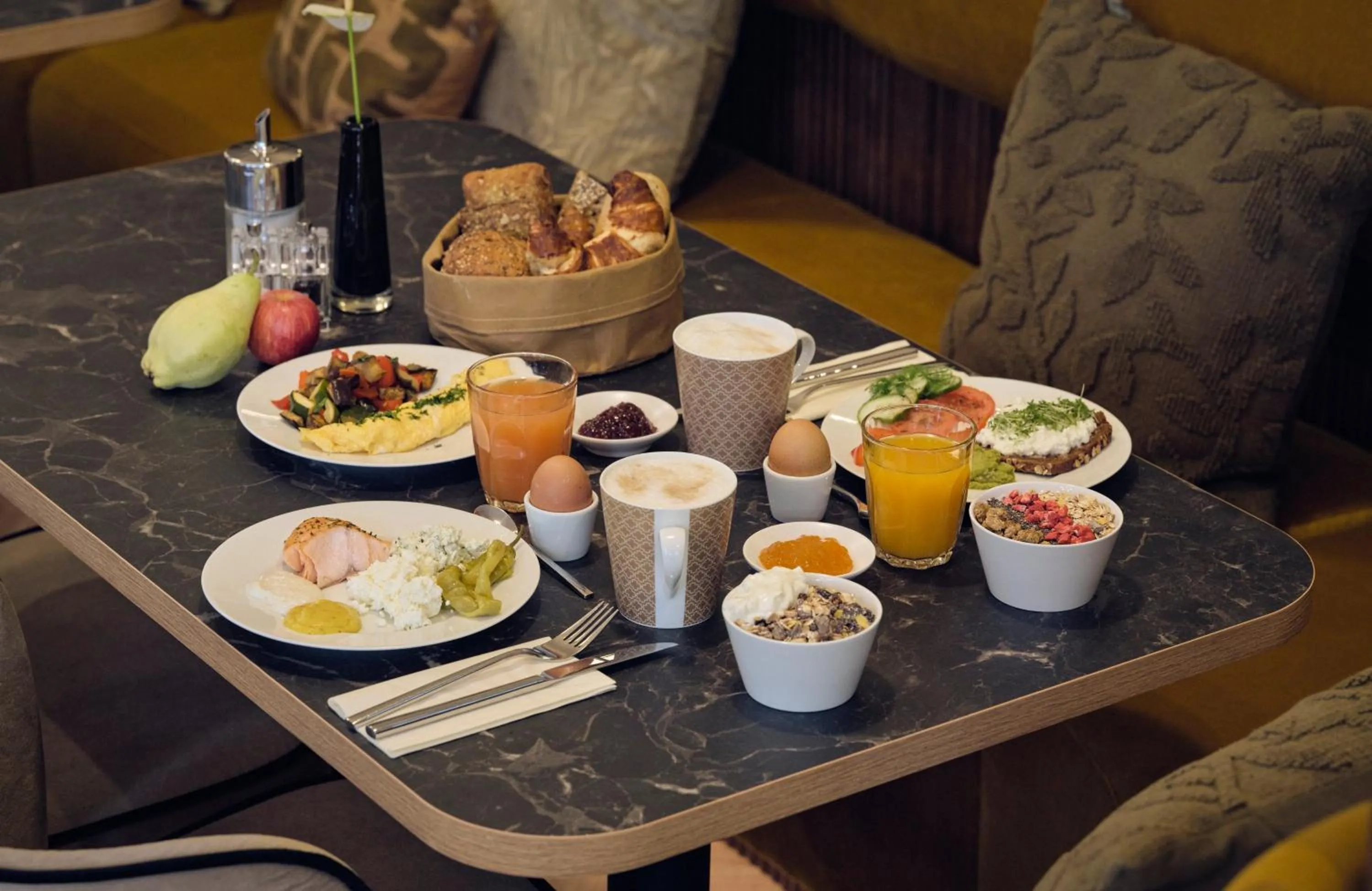 Breakfast in Leonardo Royal Hotel Baden- Baden