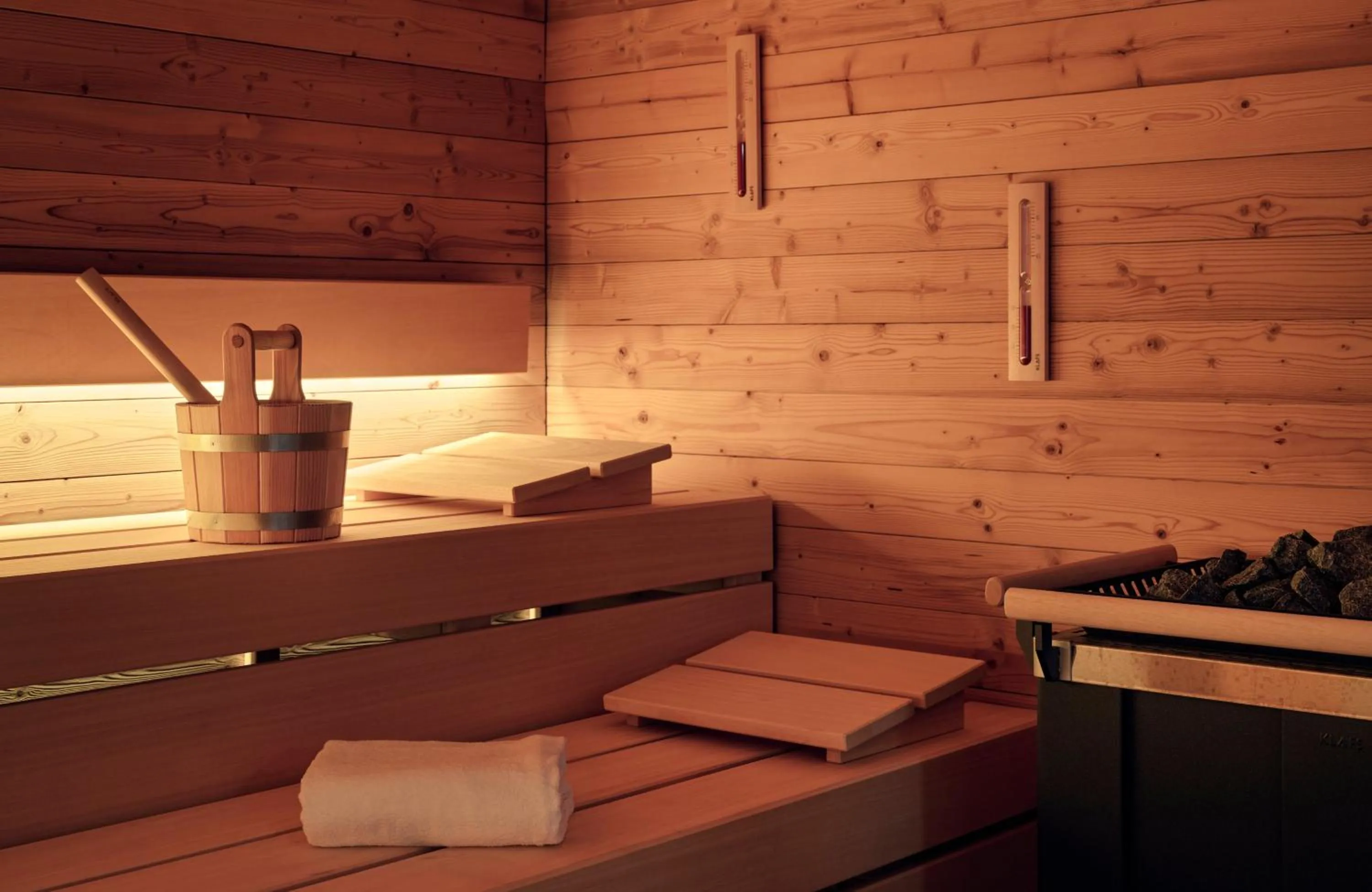 Sauna in Leonardo Royal Hotel Baden- Baden