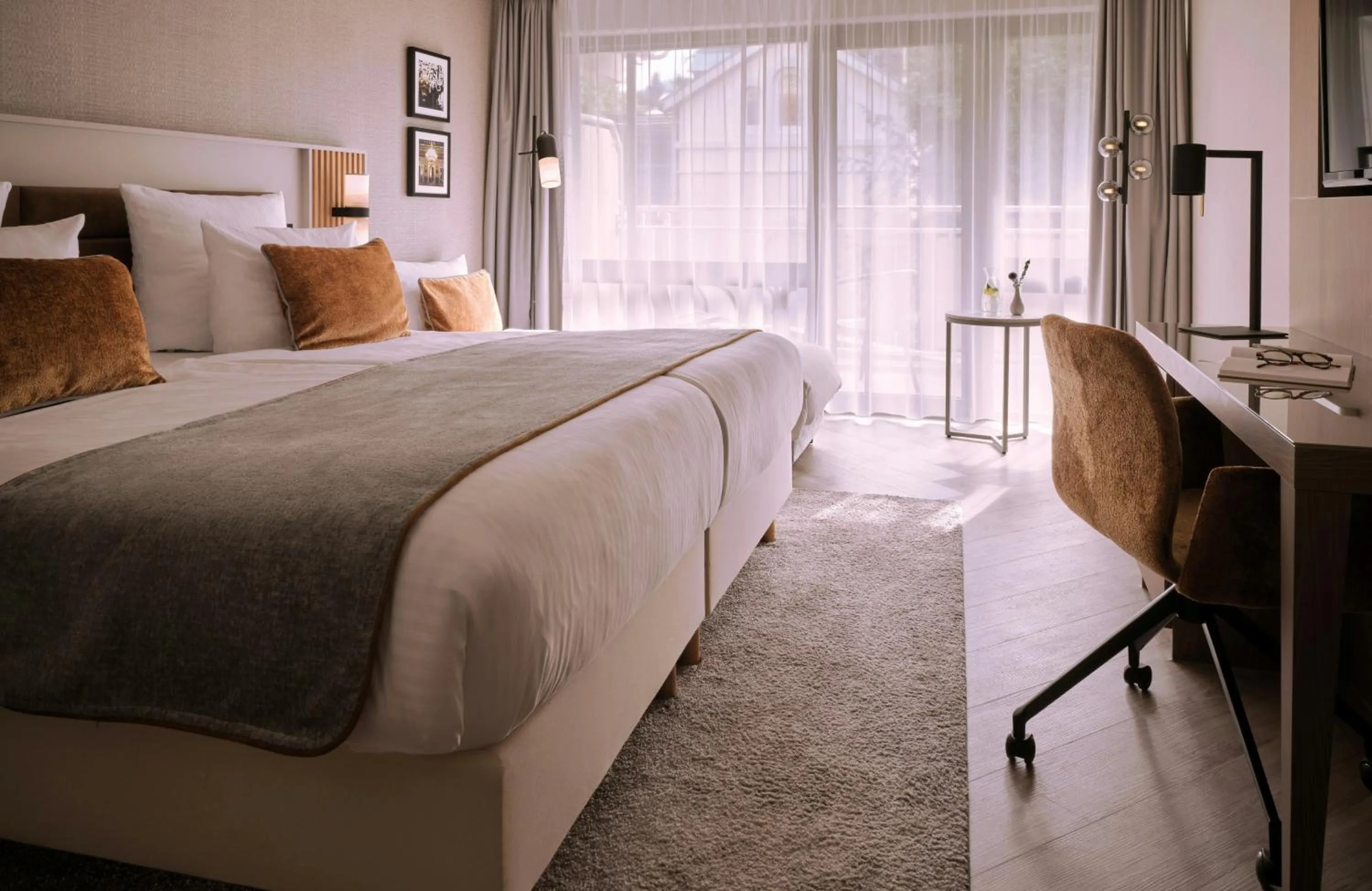 Photo of the whole room, Bed in Leonardo Royal Hotel Baden- Baden