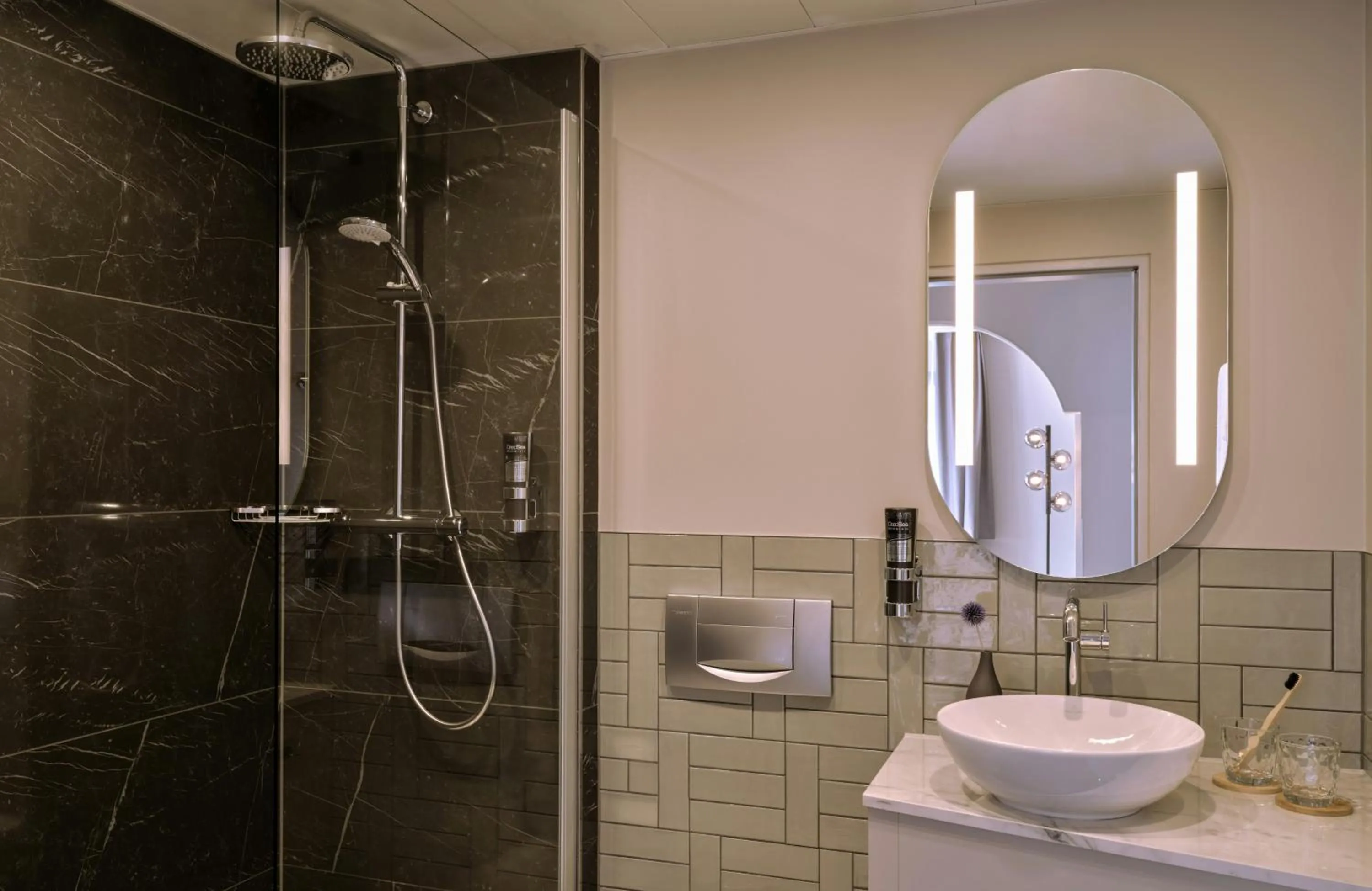 Bathroom in Leonardo Royal Hotel Baden- Baden