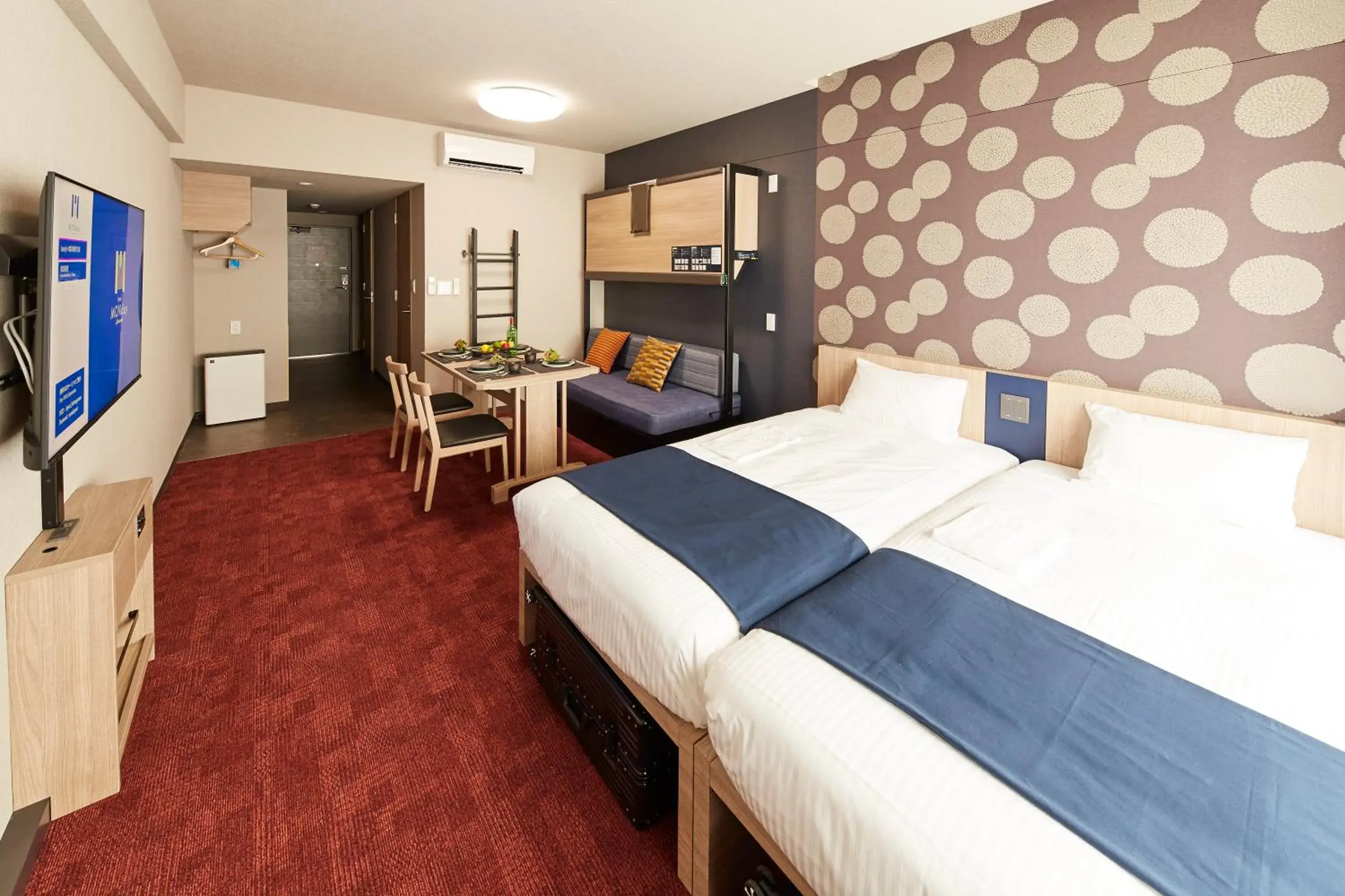 Bed in MONday Apart Nihonbashi Ningyocho Bed in MONday Apart Nihonbashi Ningyocho