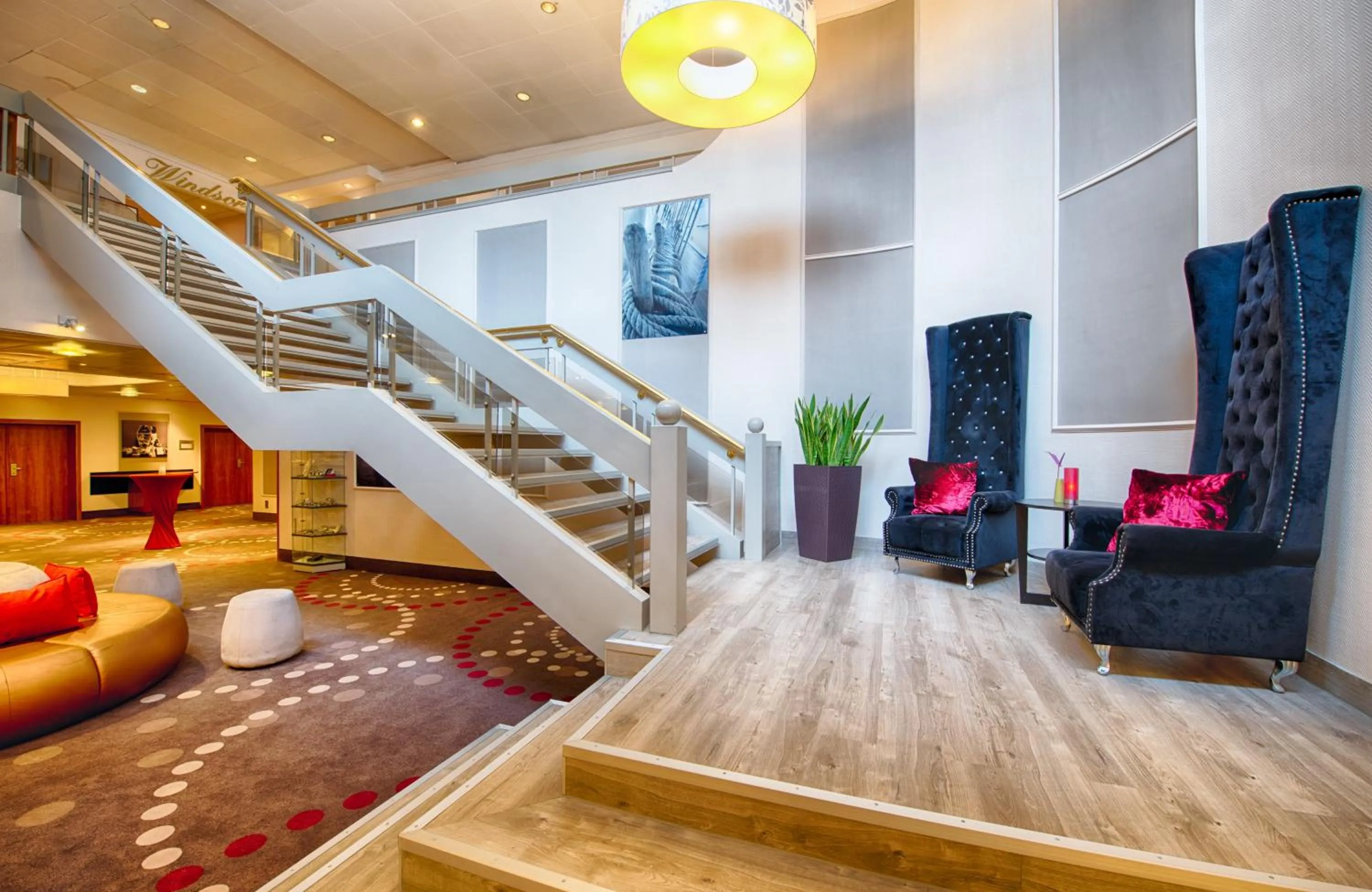 Decorative detail in Leonardo Hotel Hamburg City Nord