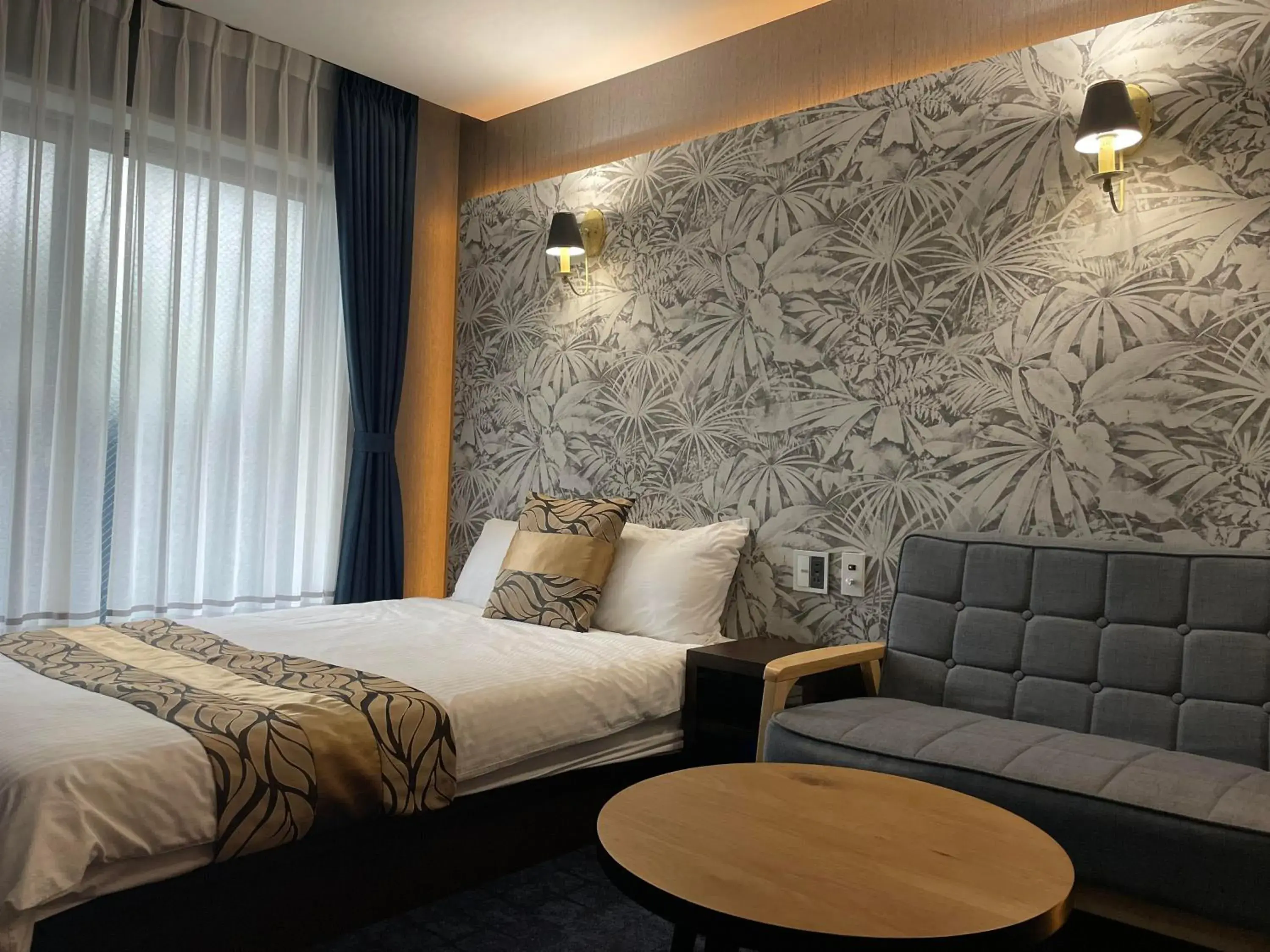 Bed in GRAND BASE Mojiko Ekimae Bed in GRAND BASE Mojiko Ekimae