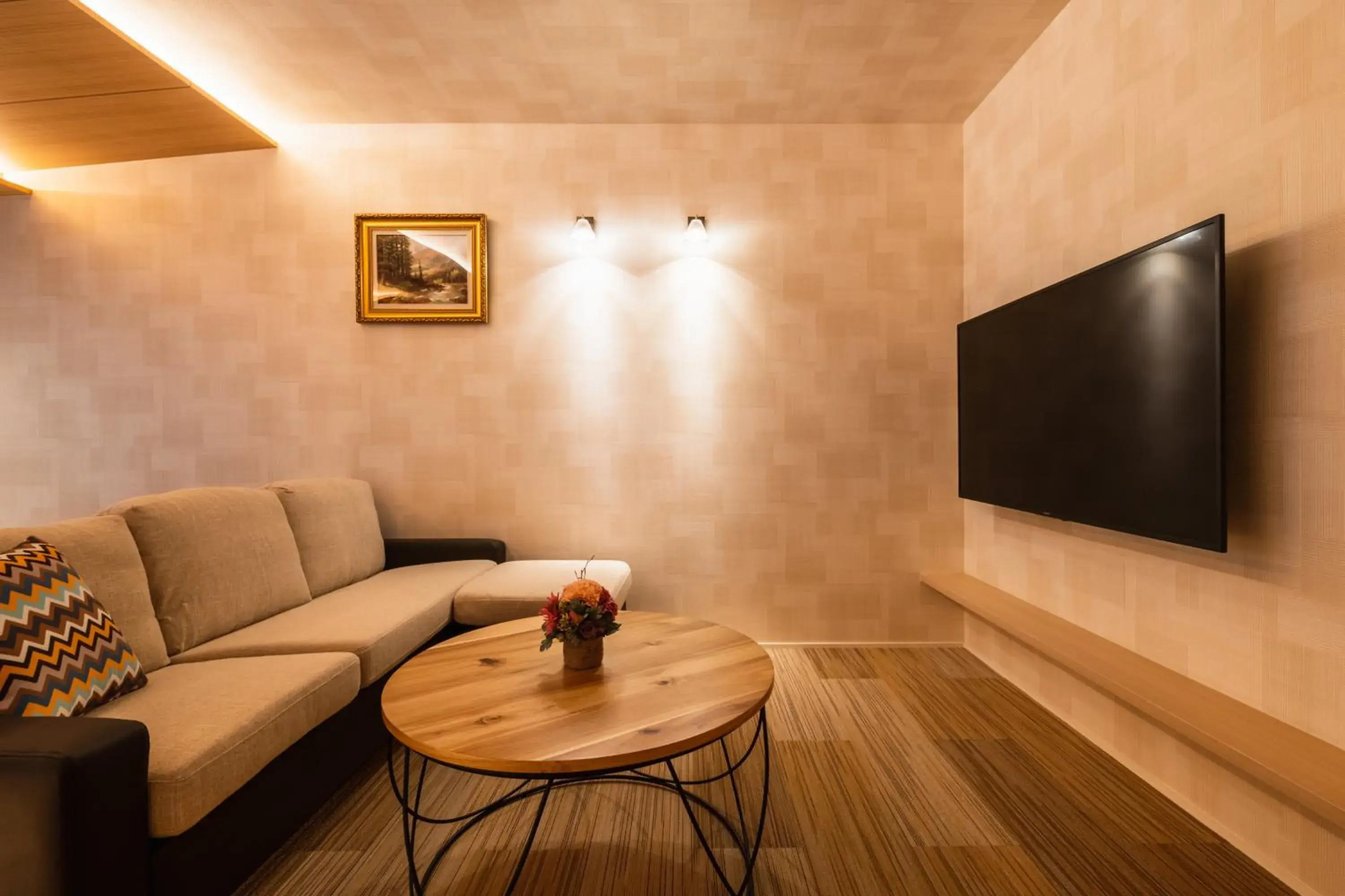 Living room in GRAND BASE Mojiko Ekimae Living room in GRAND BASE Mojiko Ekimae