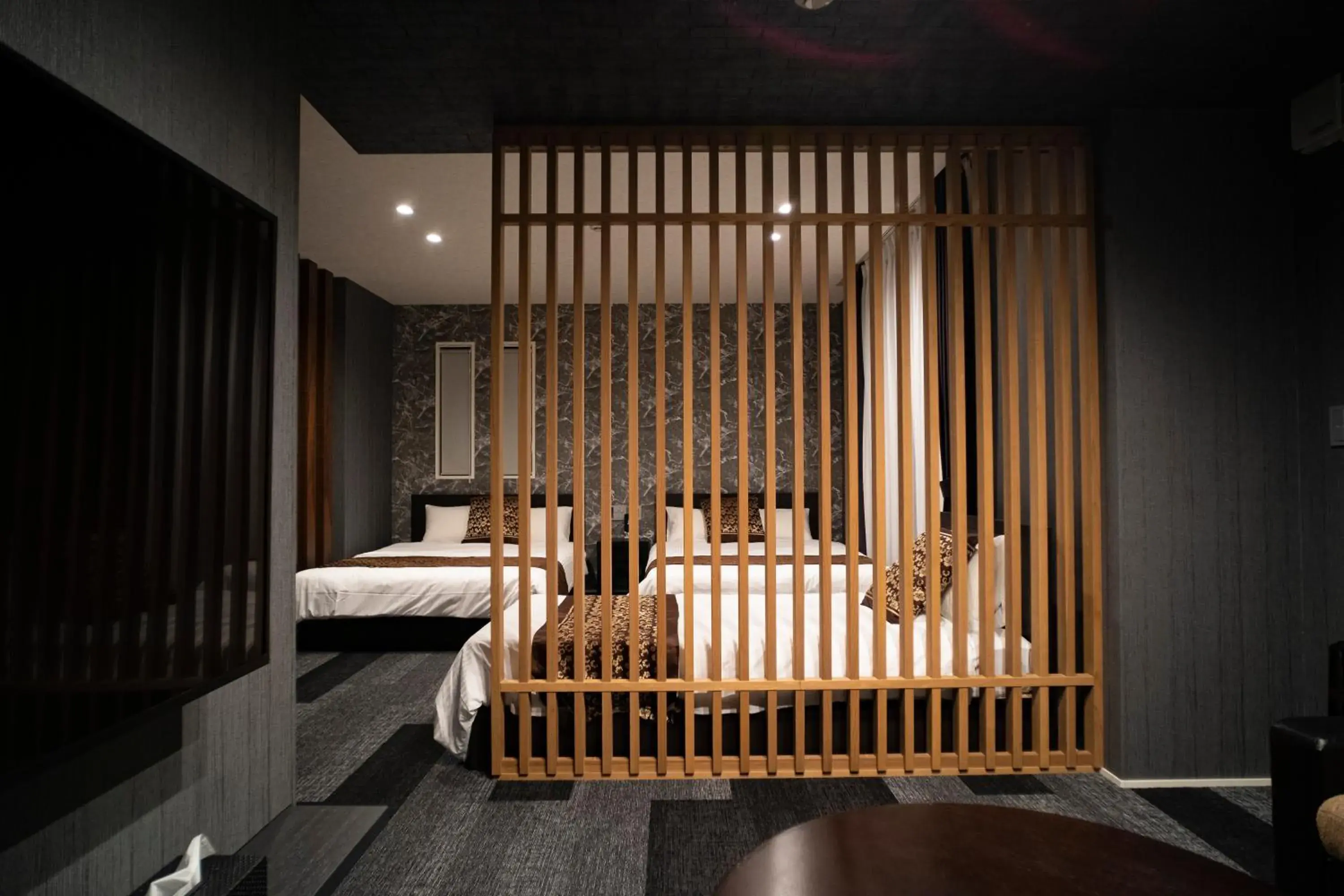 Bed in GRAND BASE Mojiko Ekimae Bed in GRAND BASE Mojiko Ekimae