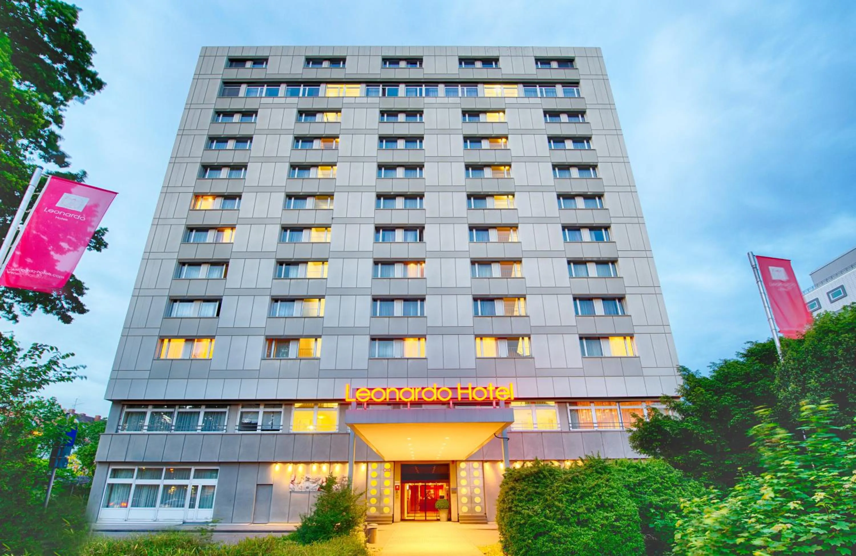 Property building in Leonardo Hotel Karlsruhe