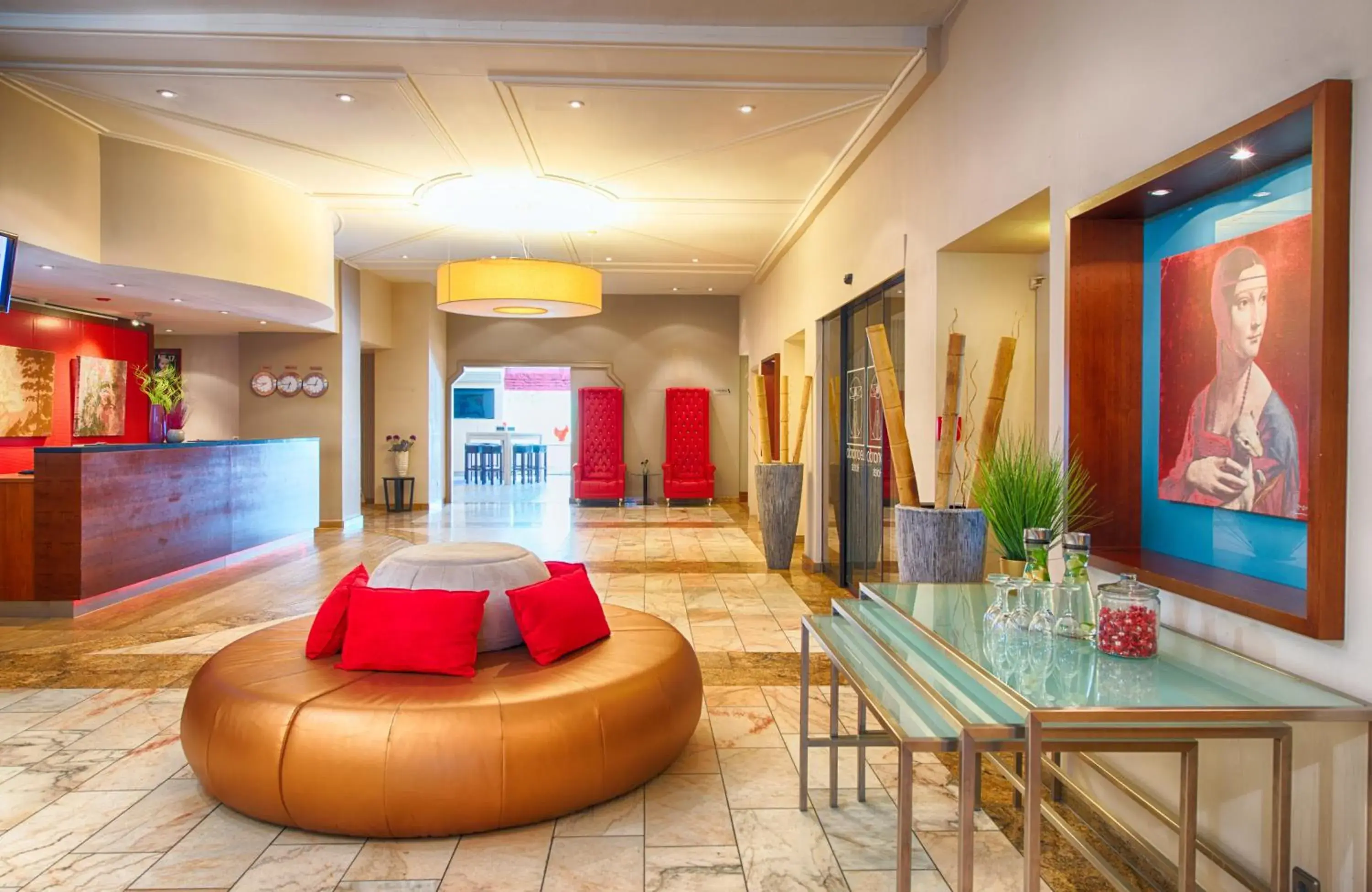 Lobby or reception in Leonardo Hotel Karlsruhe Lobby or reception in Leonardo Hotel Karlsruhe