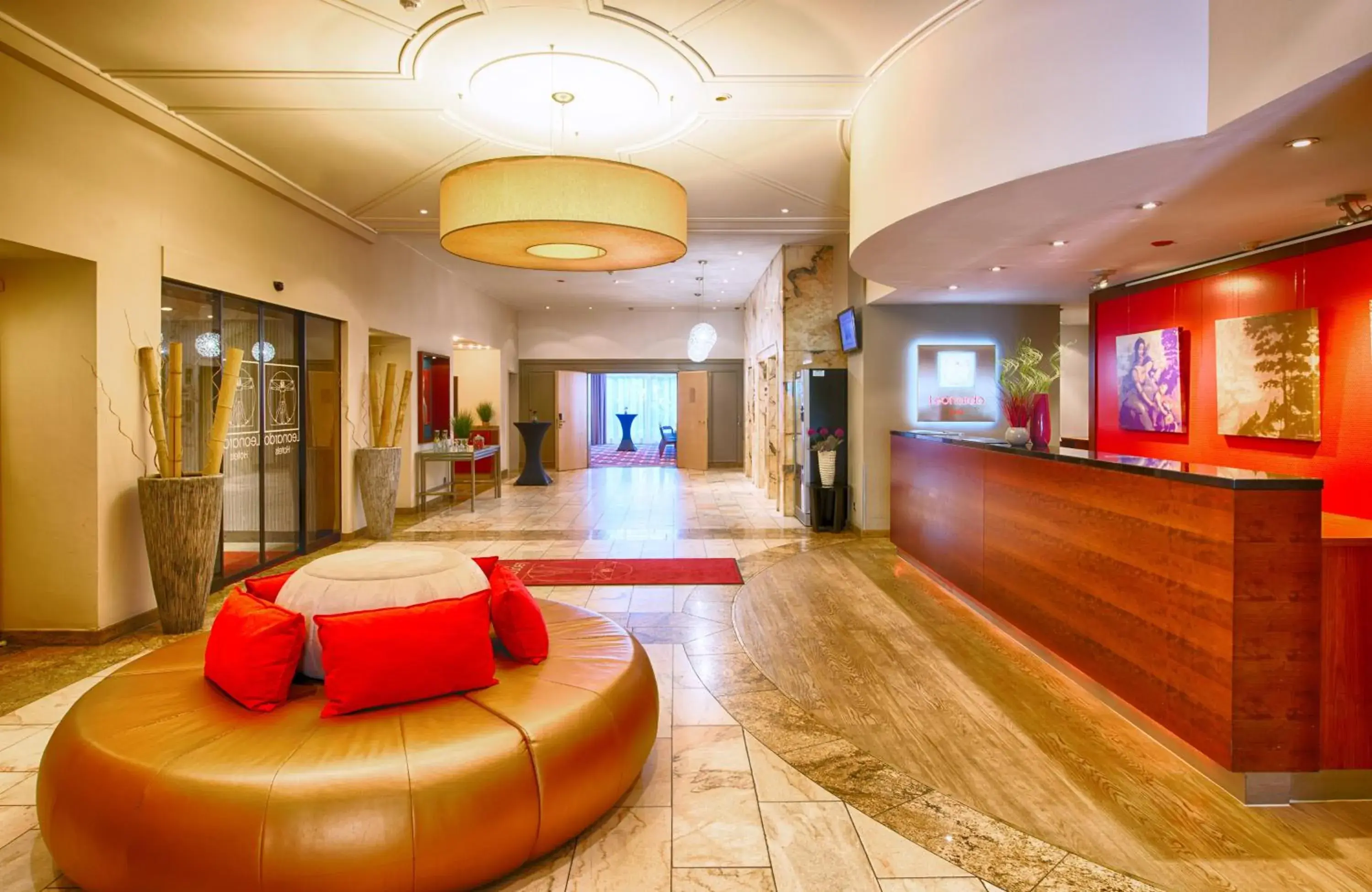 Lobby or reception in Leonardo Hotel Karlsruhe Lobby or reception in Leonardo Hotel Karlsruhe