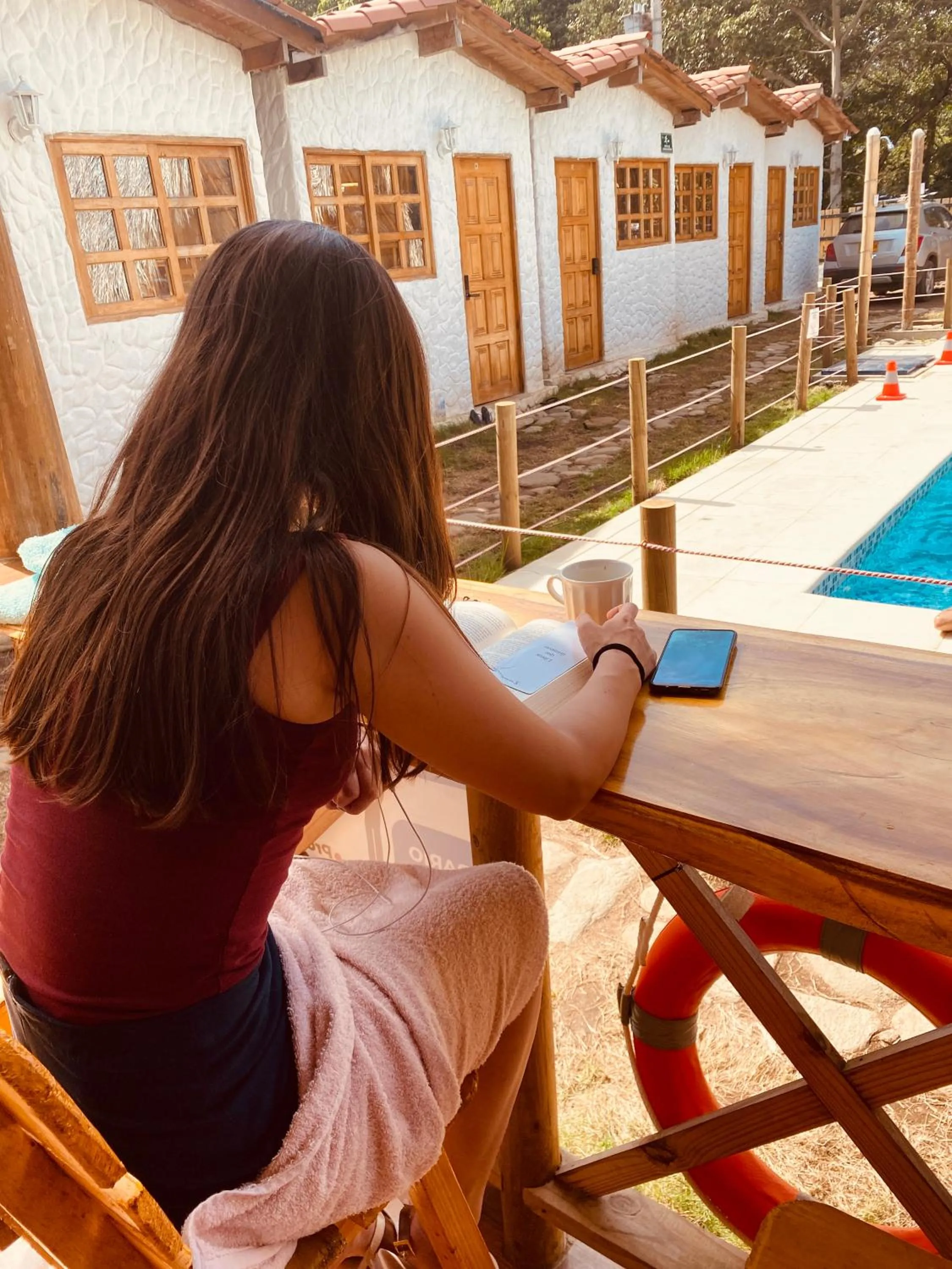 People in Palomino Sunrise