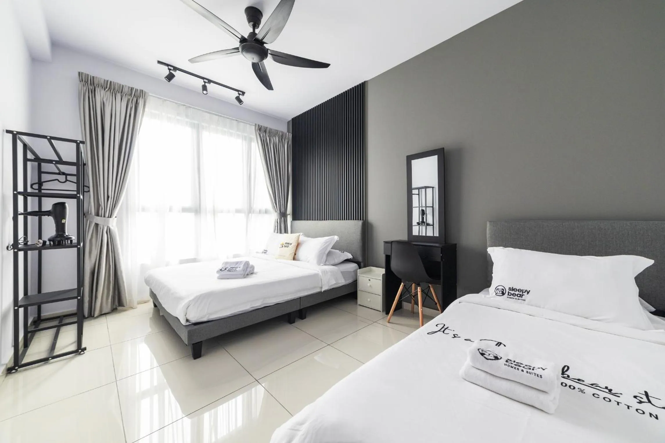 Bed in Gaia Residence, Gamuda Gardens Rawang by Sleepy Bear