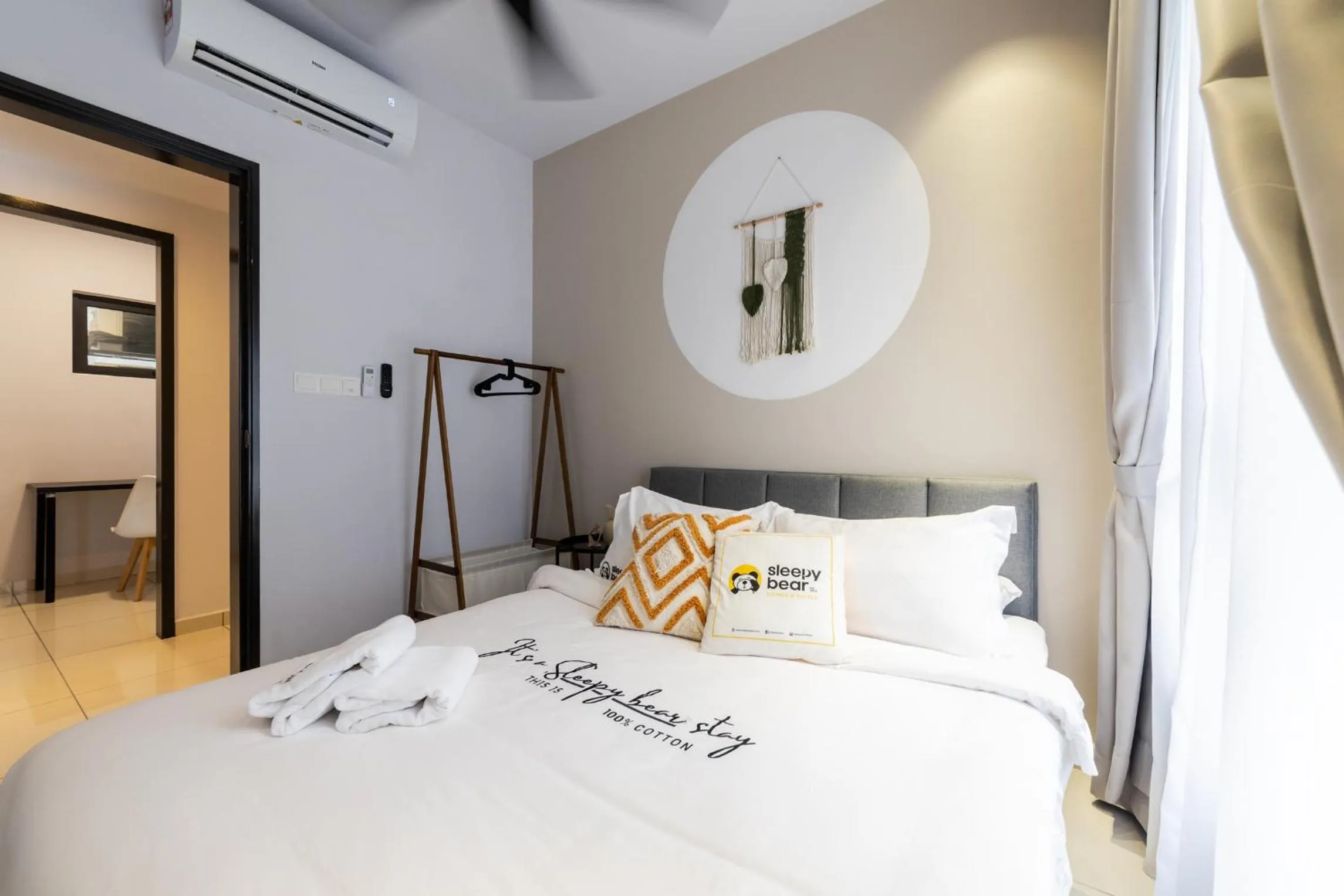 Bed in Gaia Residence, Gamuda Gardens Rawang by Sleepy Bear