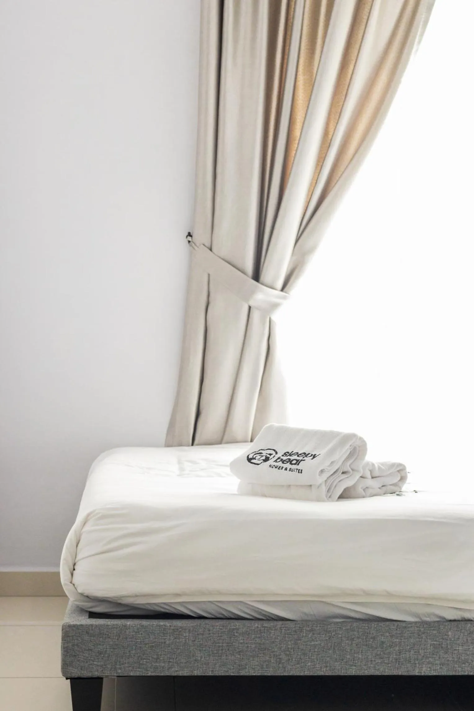 Bed in Gaia Residence, Gamuda Gardens Rawang by Sleepy Bear