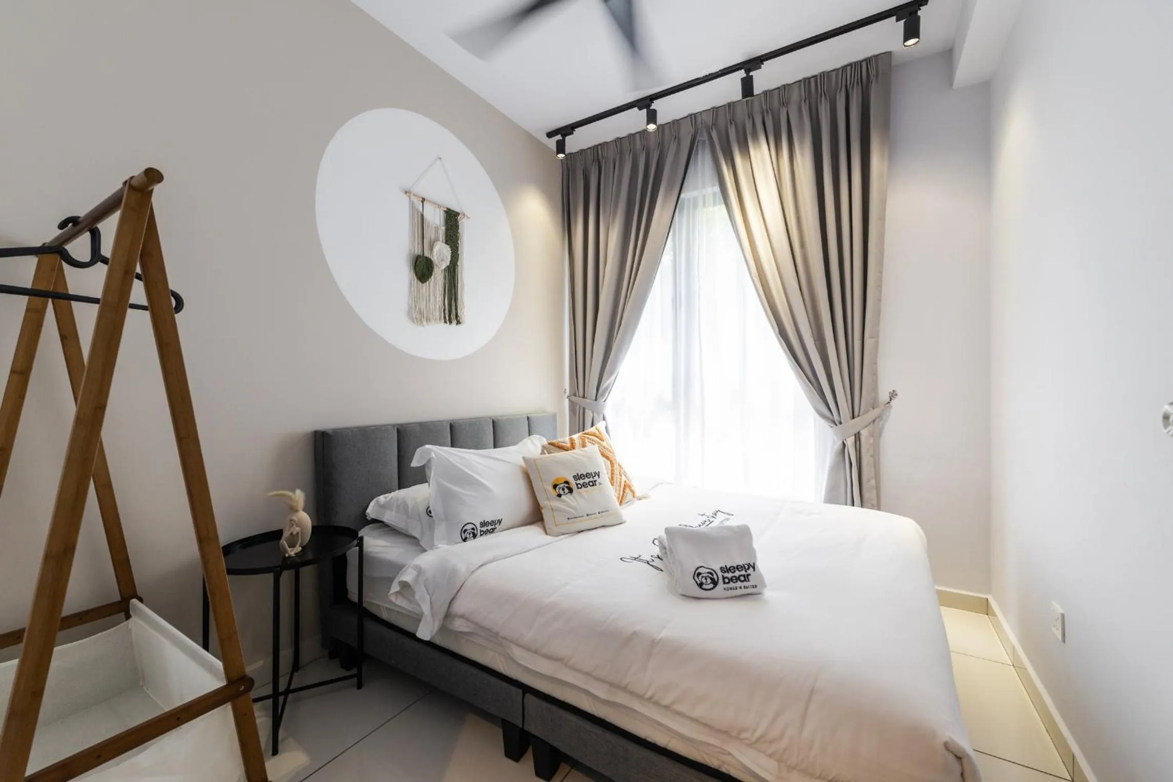 Bed in Gaia Residence, Gamuda Gardens Rawang by Sleepy Bear