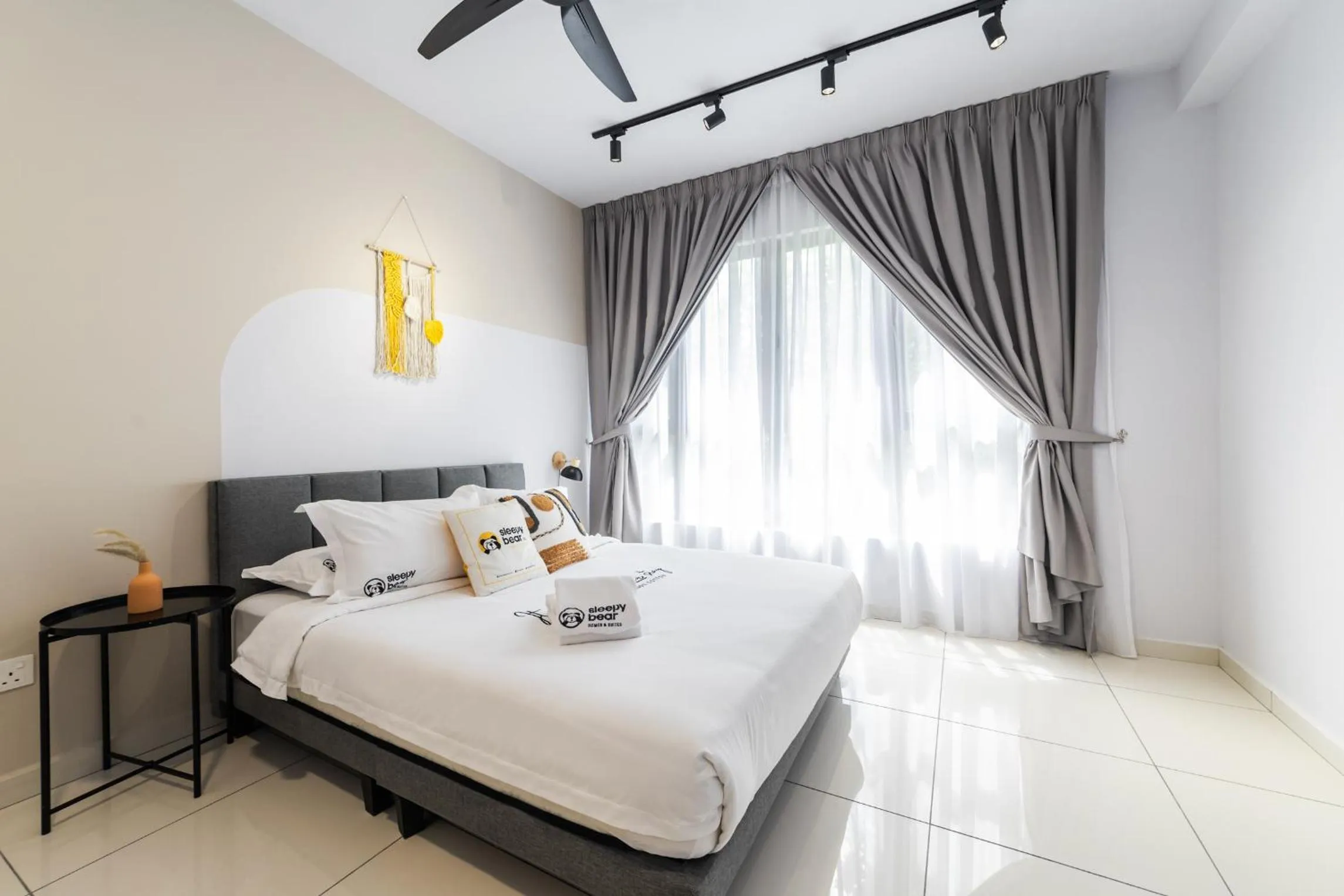 Bed in Gaia Residence, Gamuda Gardens Rawang by Sleepy Bear