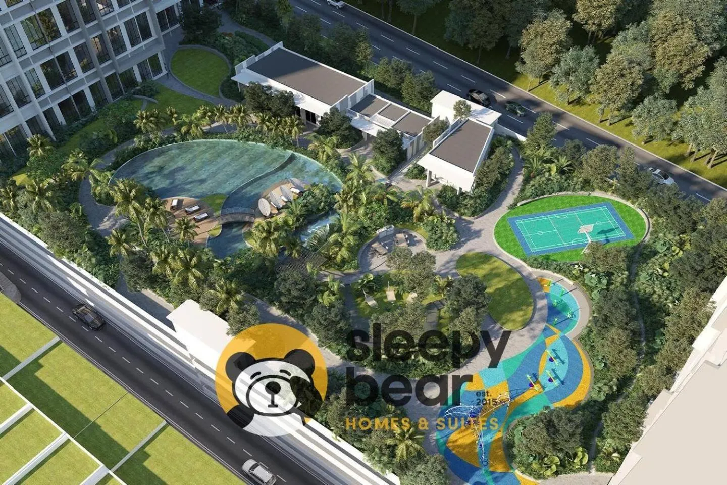 Children play ground in Gaia Residence, Gamuda Gardens Rawang by Sleepy Bear